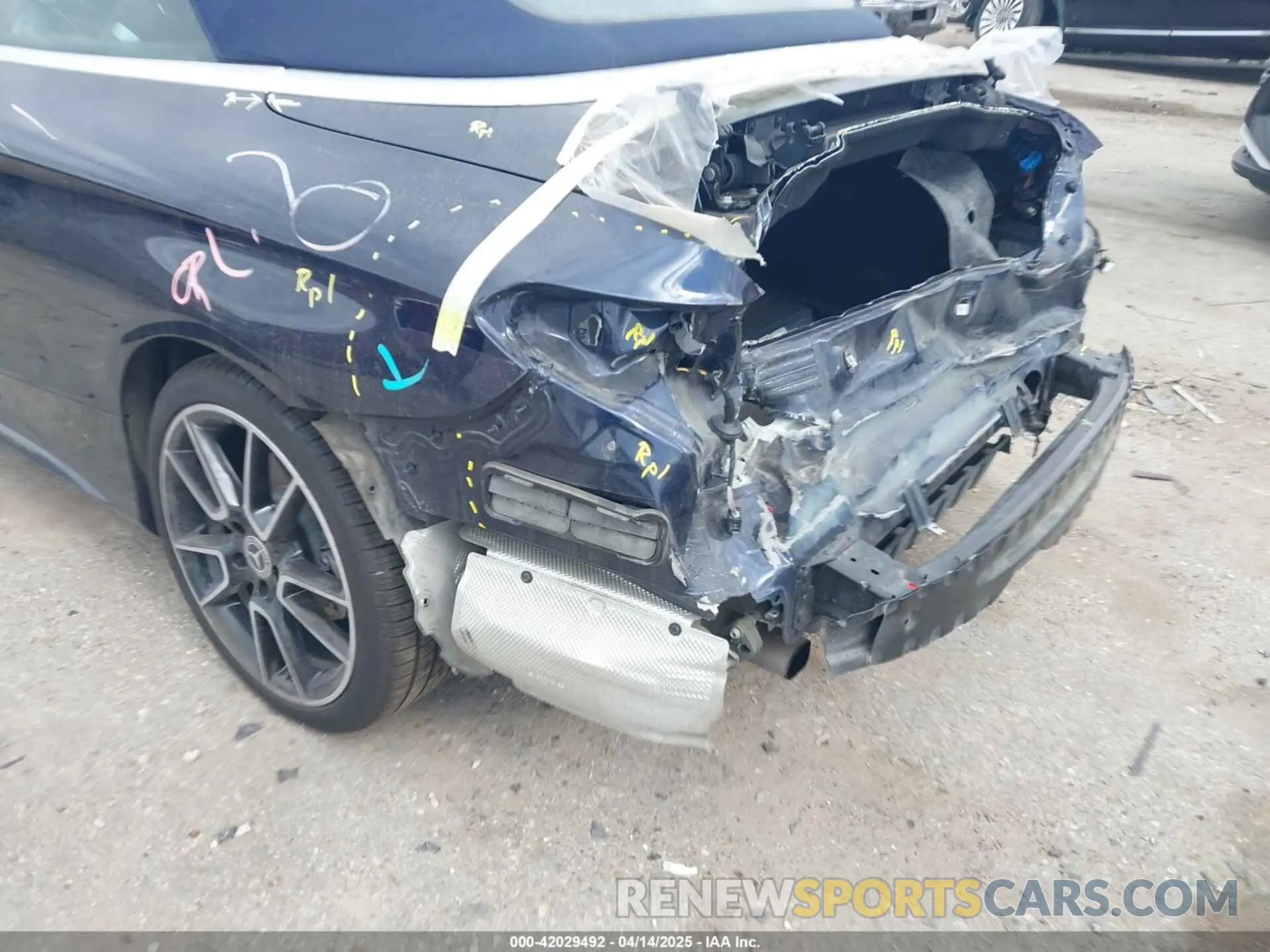6 Photograph of a damaged car W1KWK8DB3LG015172 MERCEDES-BENZ C 300 2020