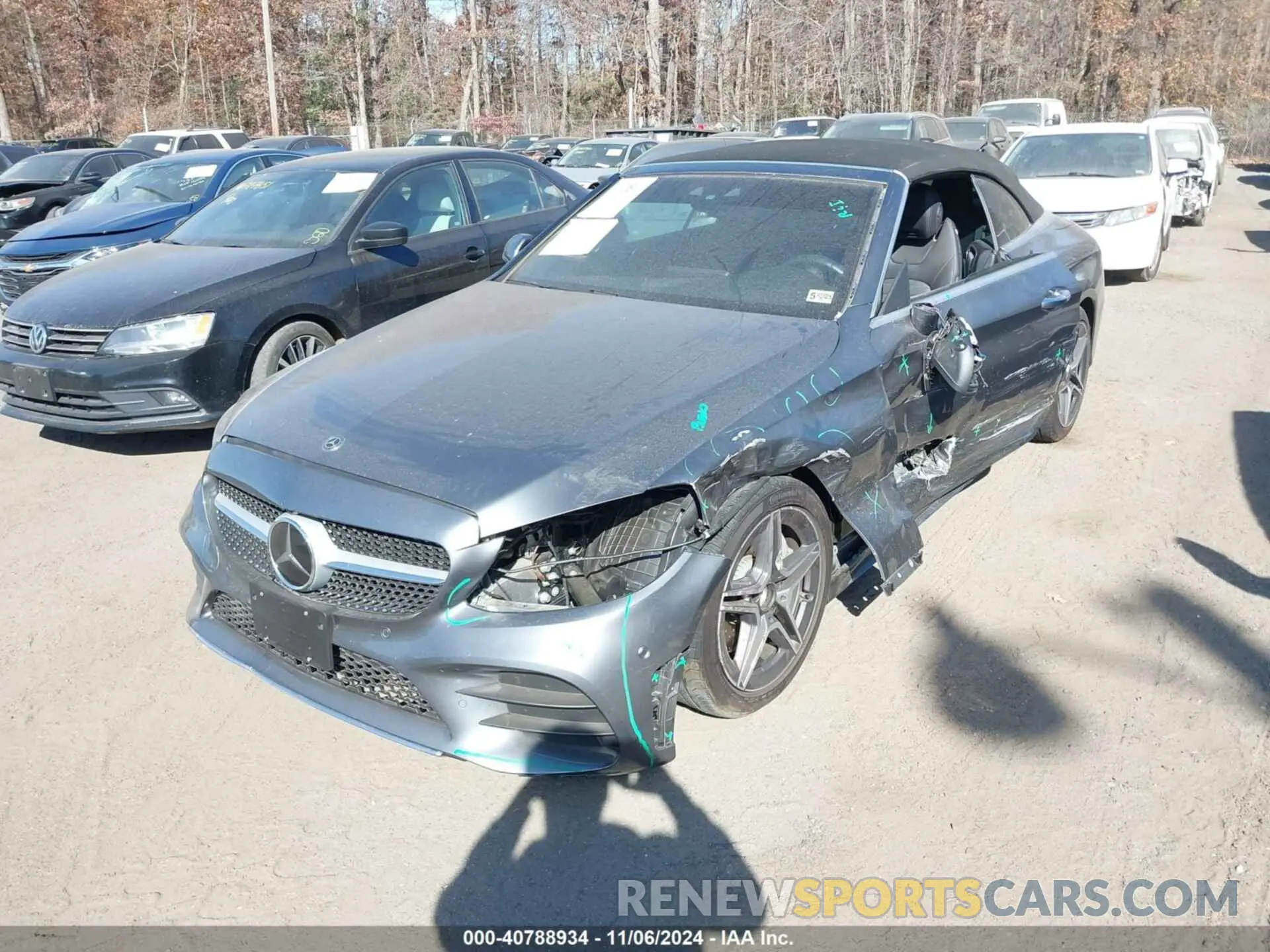 2 Photograph of a damaged car W1KWK8EB1LG022118 MERCEDES-BENZ C 300 2020
