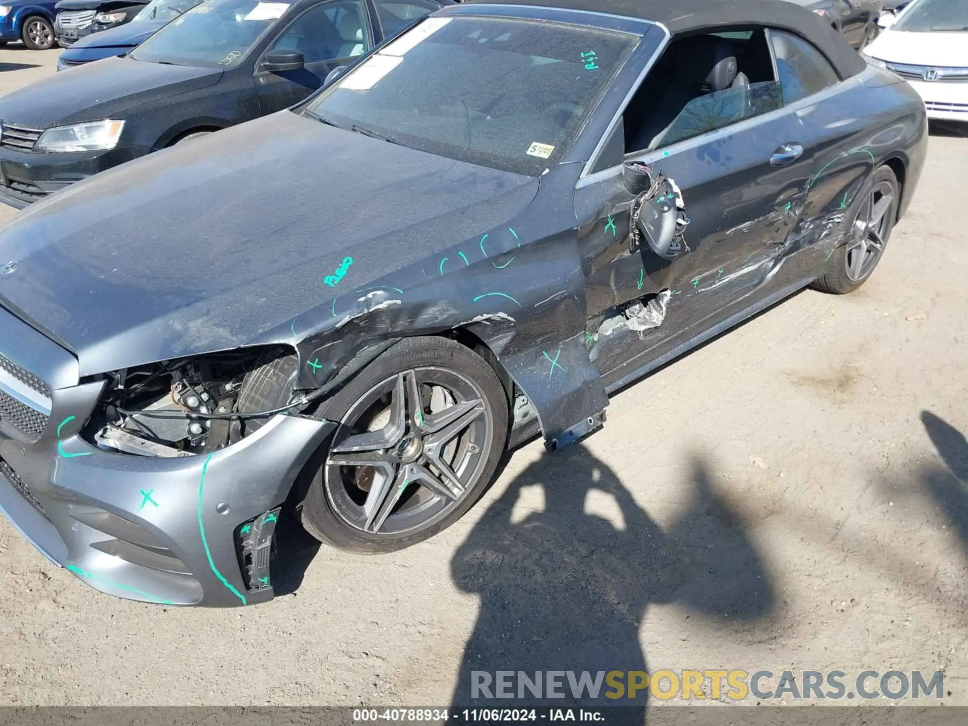 6 Photograph of a damaged car W1KWK8EB1LG022118 MERCEDES-BENZ C 300 2020