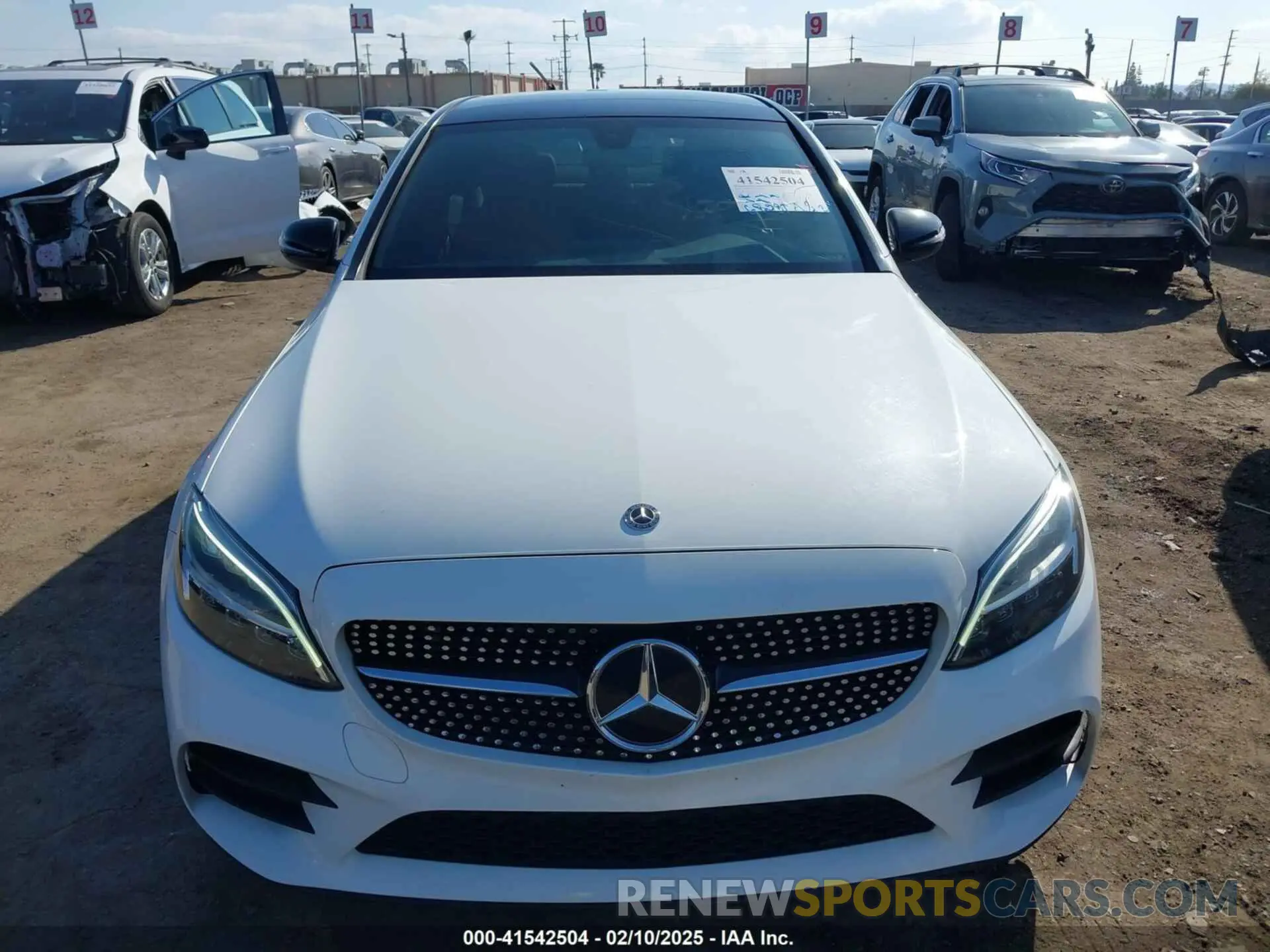 12 Photograph of a damaged car WDDWF8DB0LR545186 MERCEDES-BENZ C 300 2020