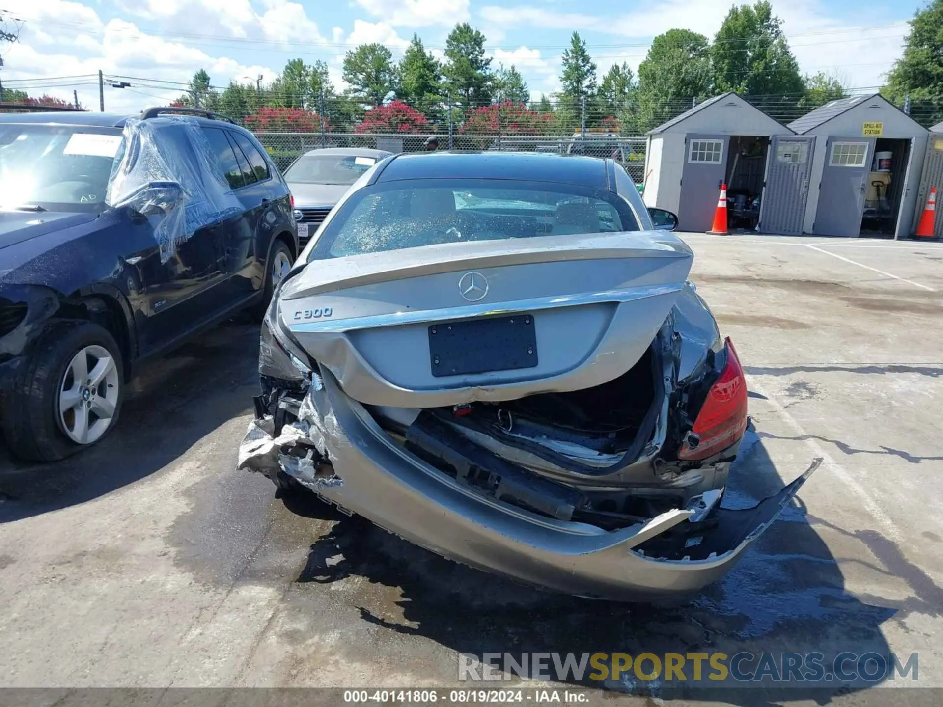 17 Photograph of a damaged car WDDWF8DBXLR545714 MERCEDES-BENZ C 300 2020