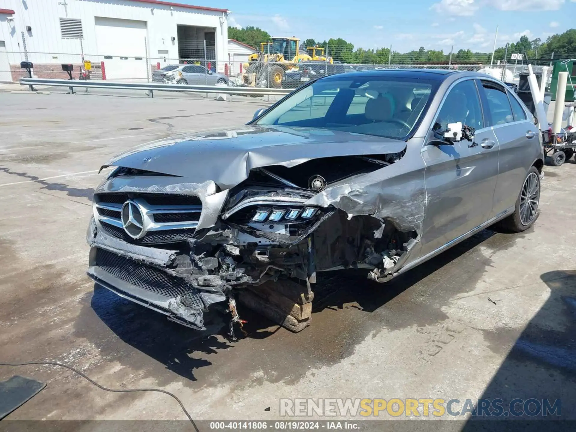 6 Photograph of a damaged car WDDWF8DBXLR545714 MERCEDES-BENZ C 300 2020