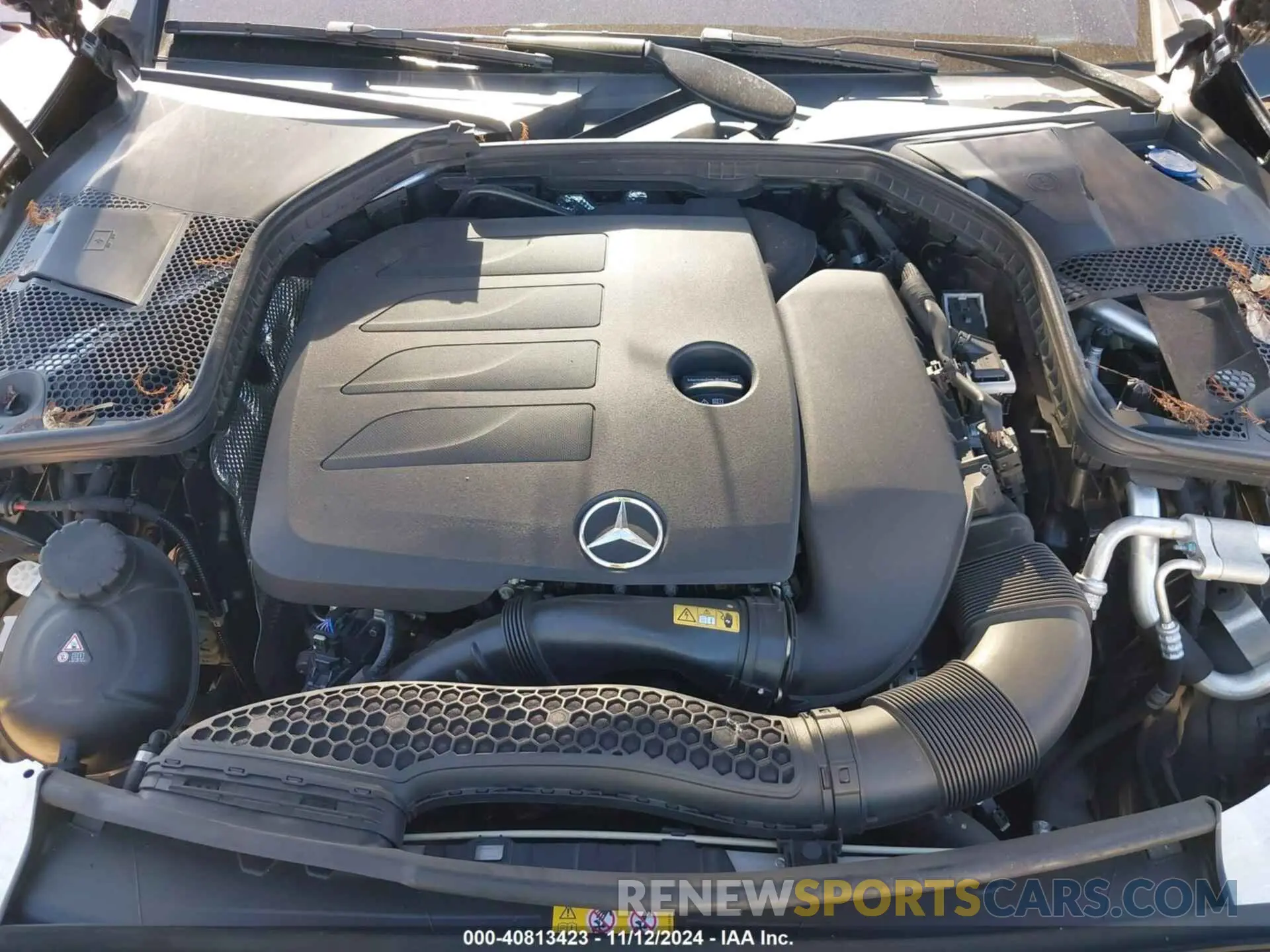 10 Photograph of a damaged car WDDWF8DBXLR558513 MERCEDES-BENZ C 300 2020