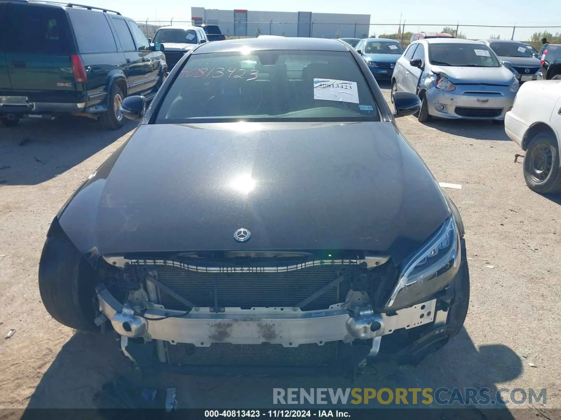 12 Photograph of a damaged car WDDWF8DBXLR558513 MERCEDES-BENZ C 300 2020