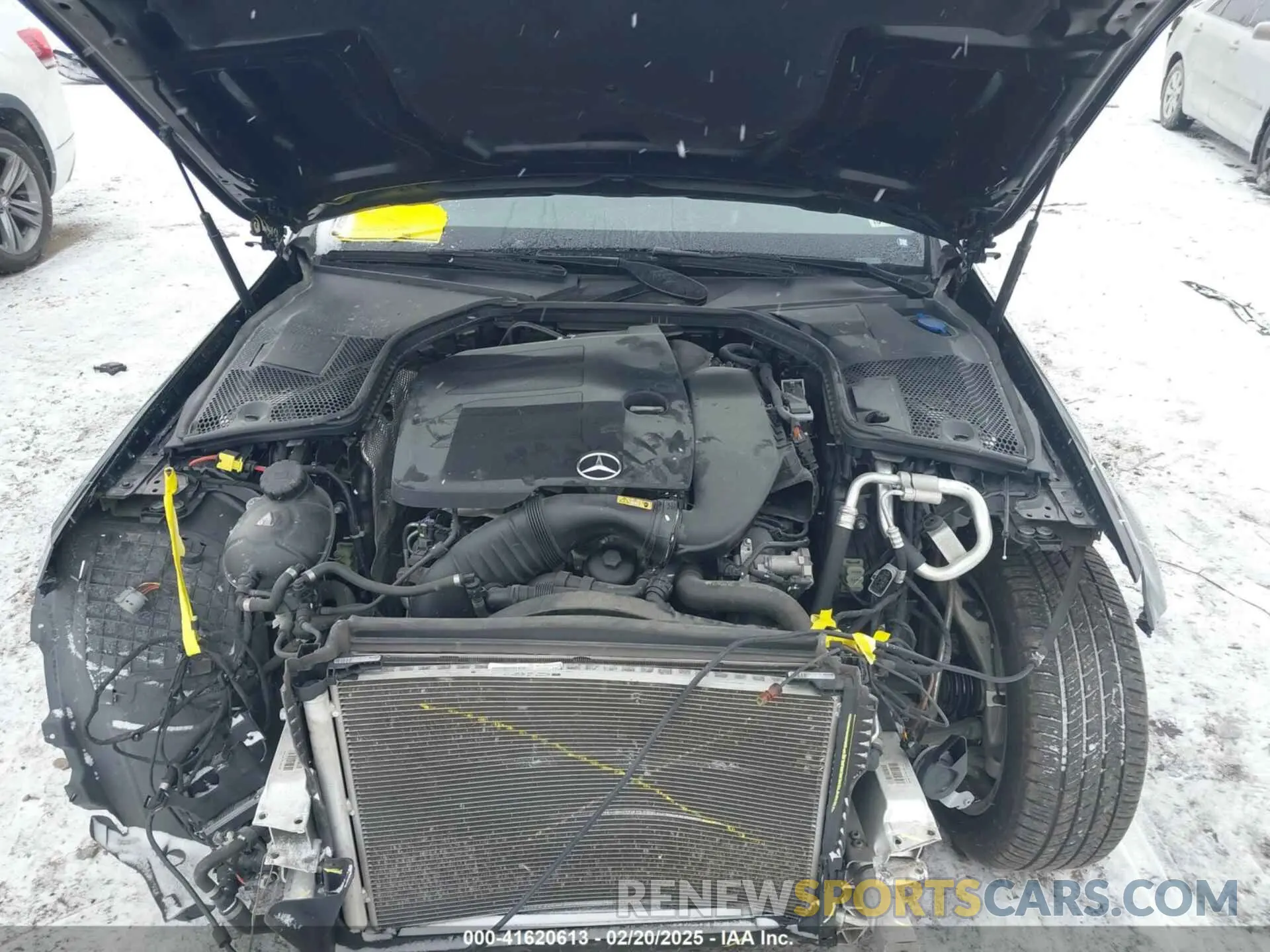 10 Photograph of a damaged car WDDWF8EB0LR560804 MERCEDES-BENZ C 300 2020