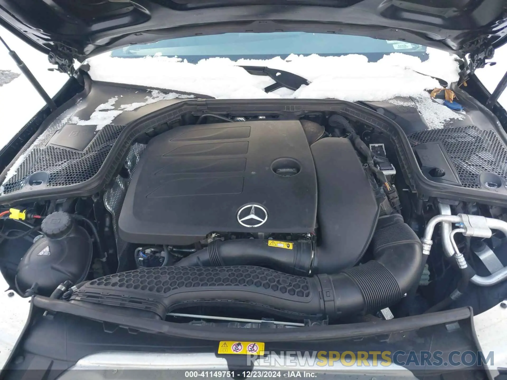10 Photograph of a damaged car WDDWF8EB2LR559525 MERCEDES-BENZ C 300 2020
