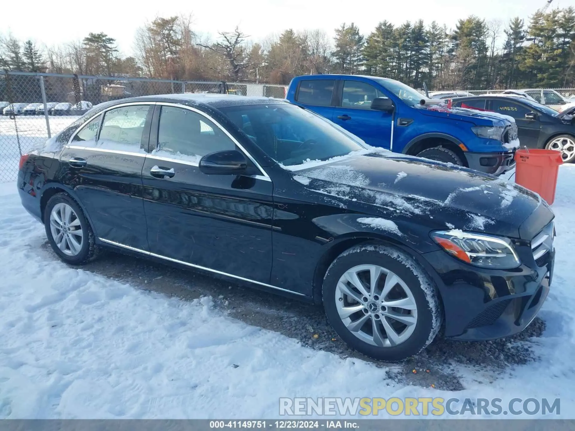 13 Photograph of a damaged car WDDWF8EB2LR559525 MERCEDES-BENZ C 300 2020