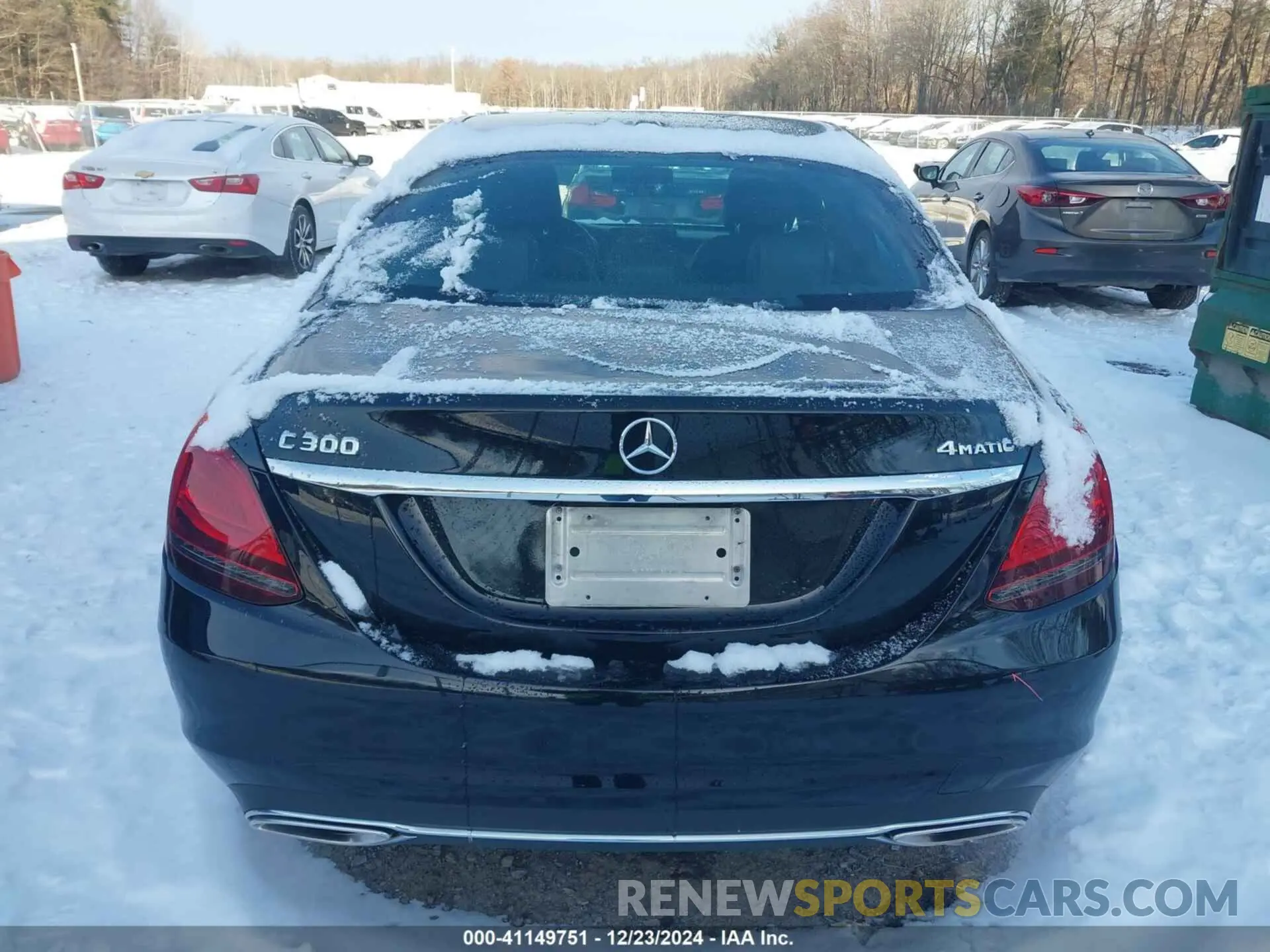 16 Photograph of a damaged car WDDWF8EB2LR559525 MERCEDES-BENZ C 300 2020
