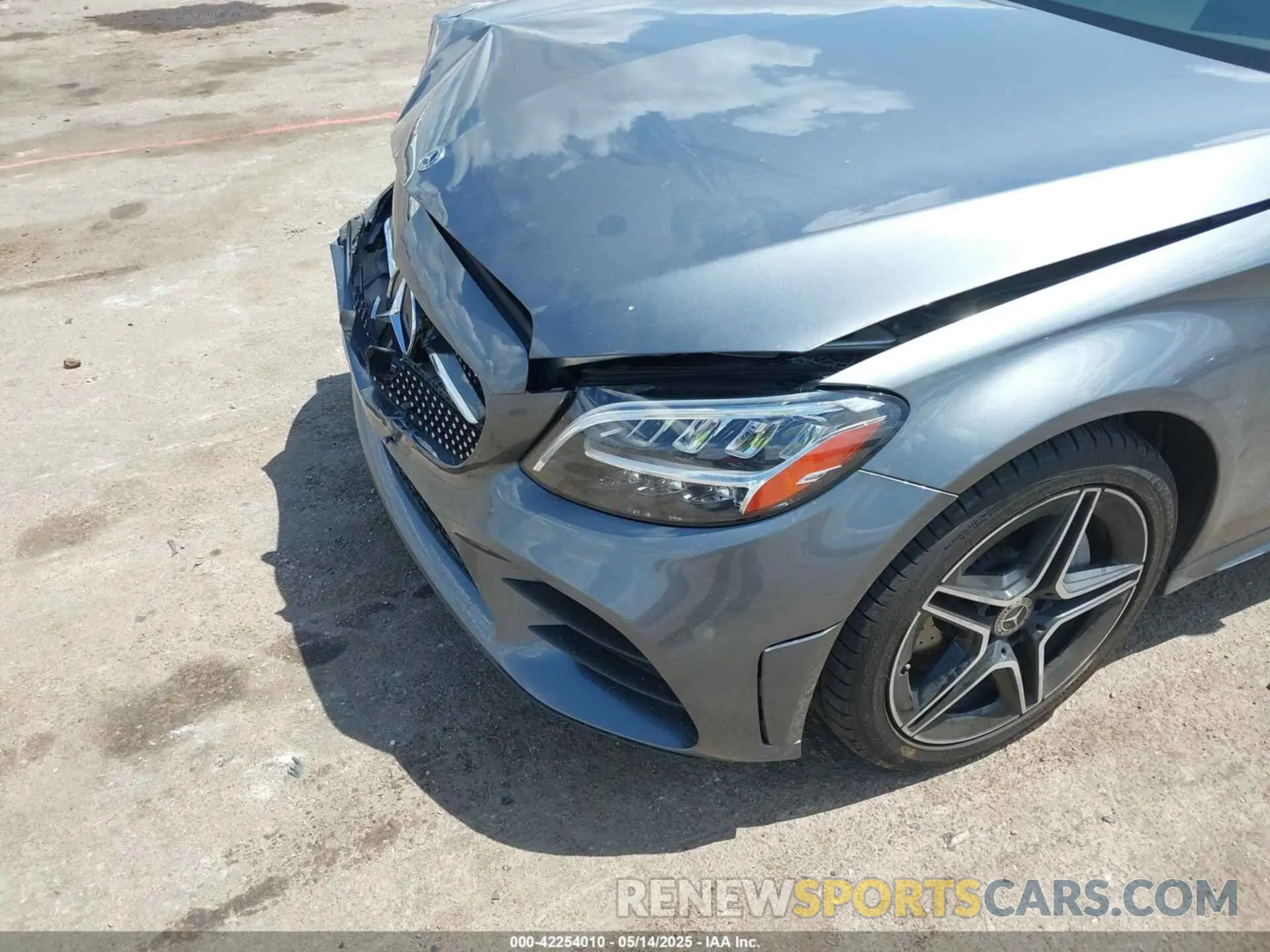 6 Photograph of a damaged car WDDWF8EBXLR525624 MERCEDES-BENZ C 300 2020
