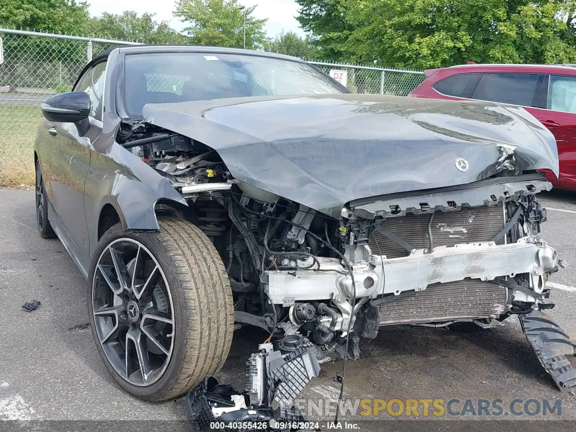 1 Photograph of a damaged car WDDWK8DB8LF940620 MERCEDES-BENZ C 300 2020