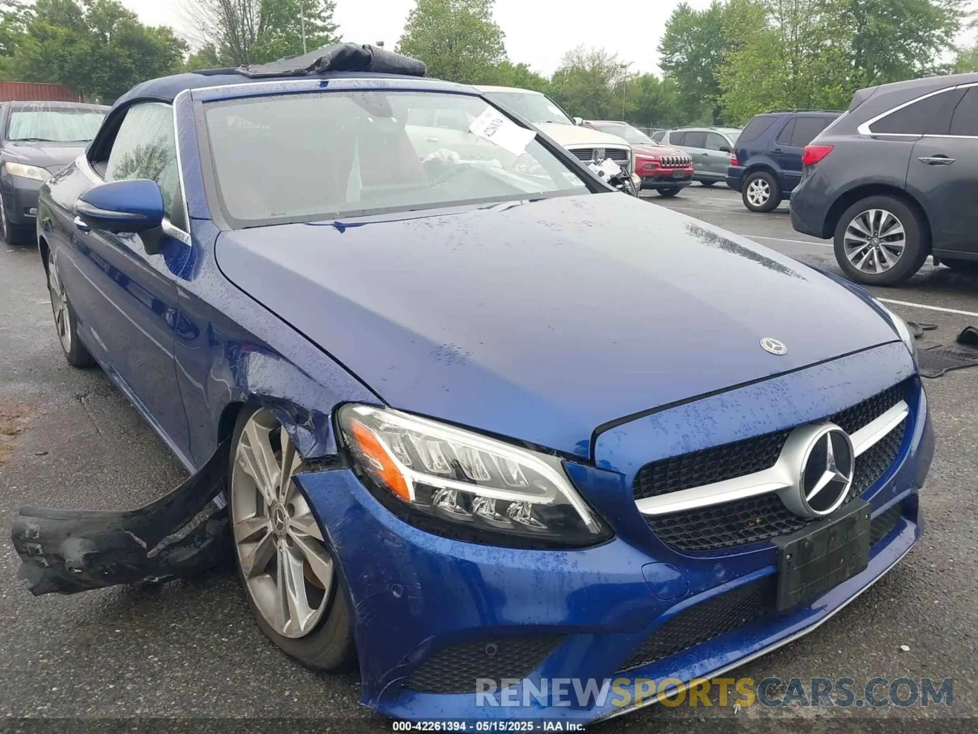 1 Photograph of a damaged car WDDWK8EB0LF951514 MERCEDES-BENZ C 300 2020