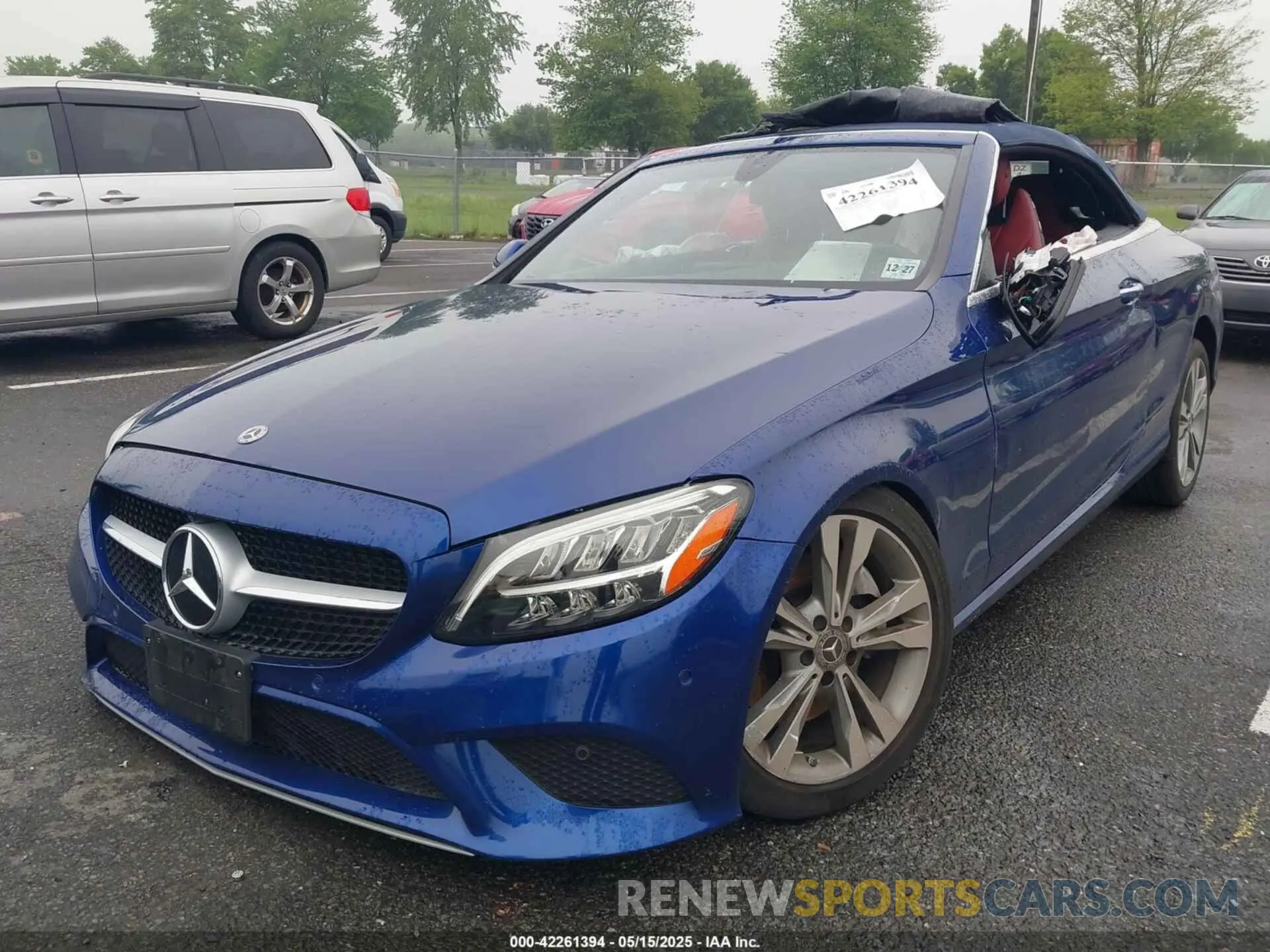 2 Photograph of a damaged car WDDWK8EB0LF951514 MERCEDES-BENZ C 300 2020