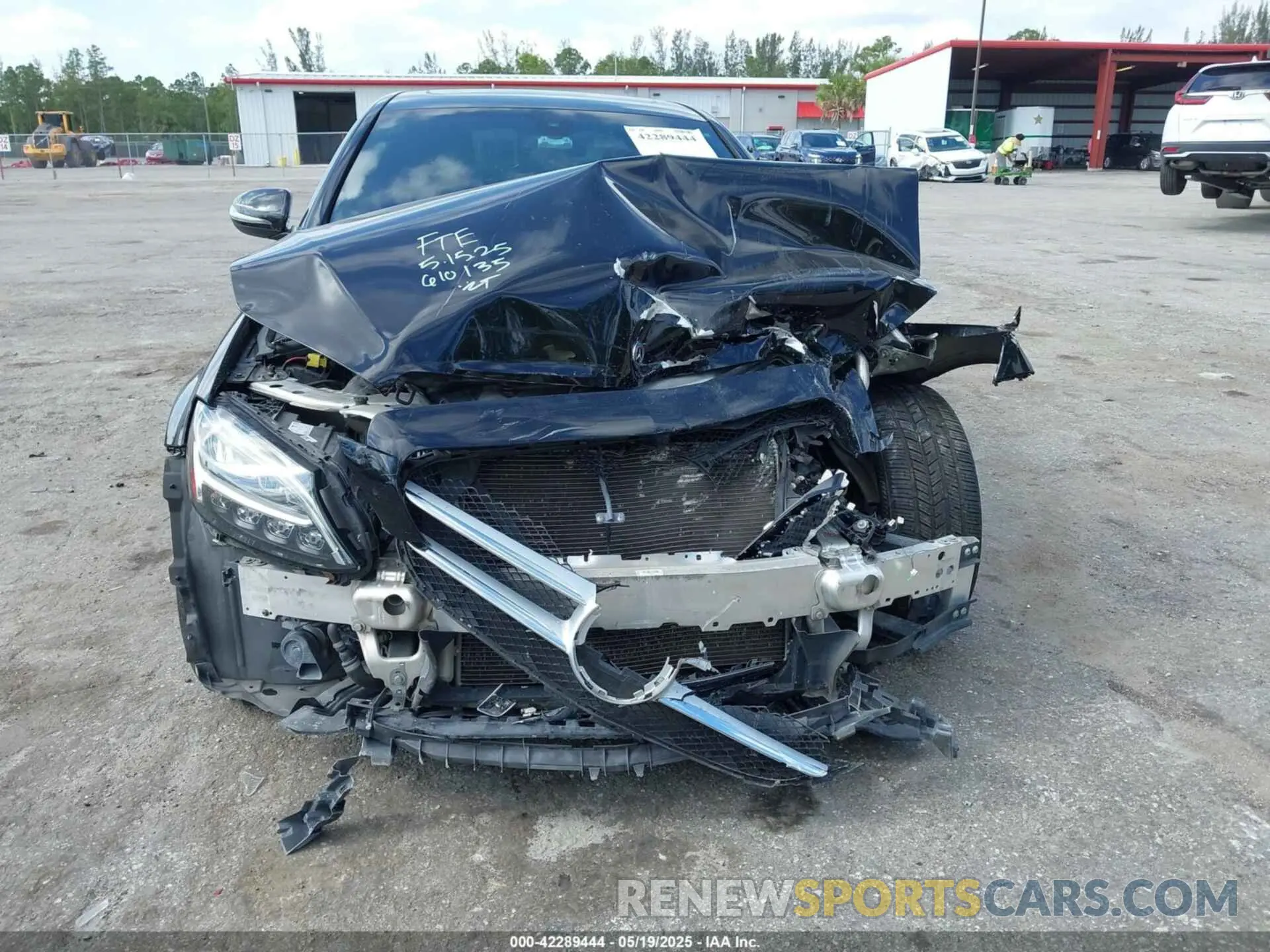 13 Photograph of a damaged car W1KWF8DB0MR610135 MERCEDES-BENZ C 300 2021
