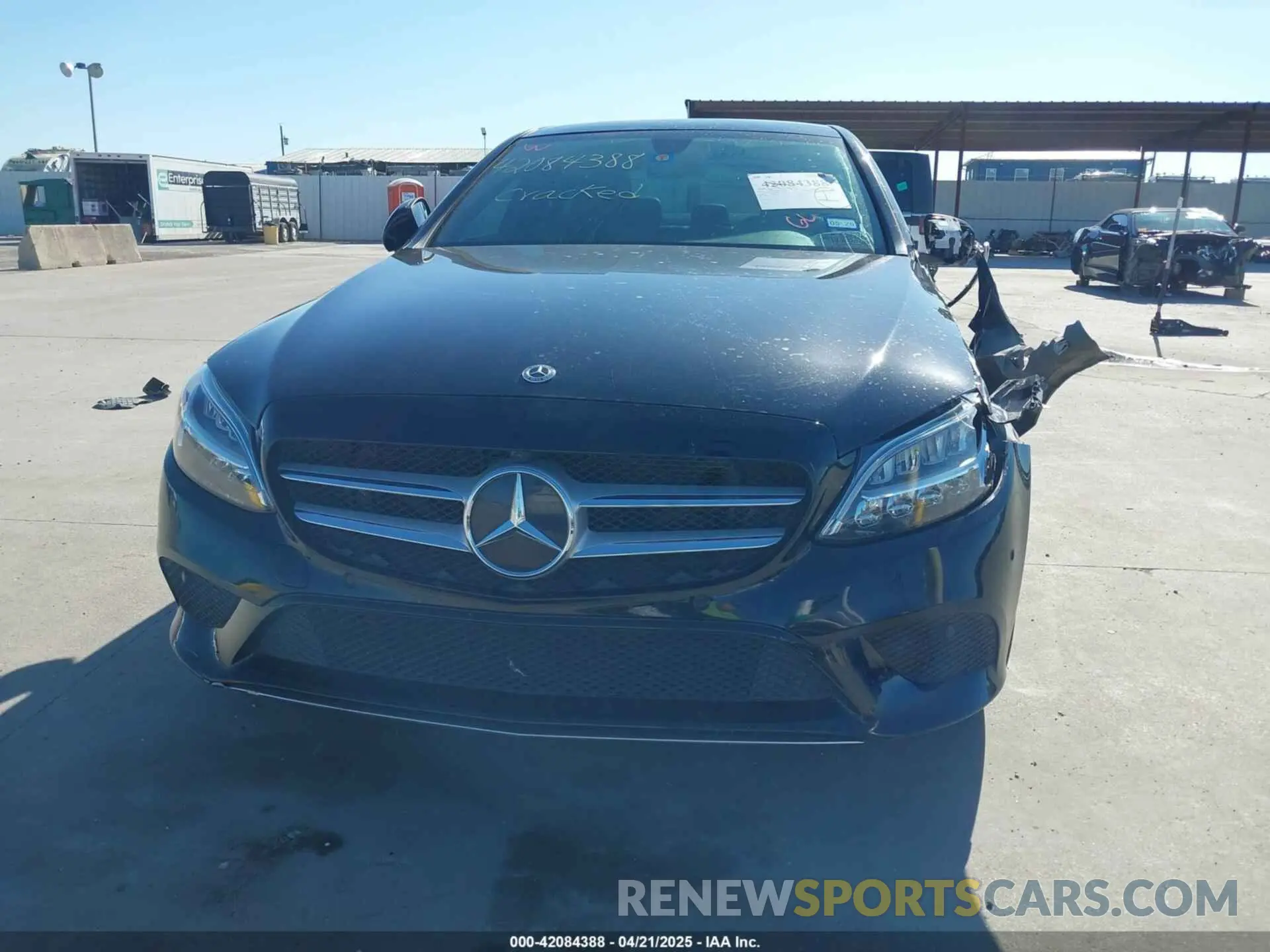 13 Photograph of a damaged car W1KWF8DB0MR618283 MERCEDES-BENZ C 300 2021