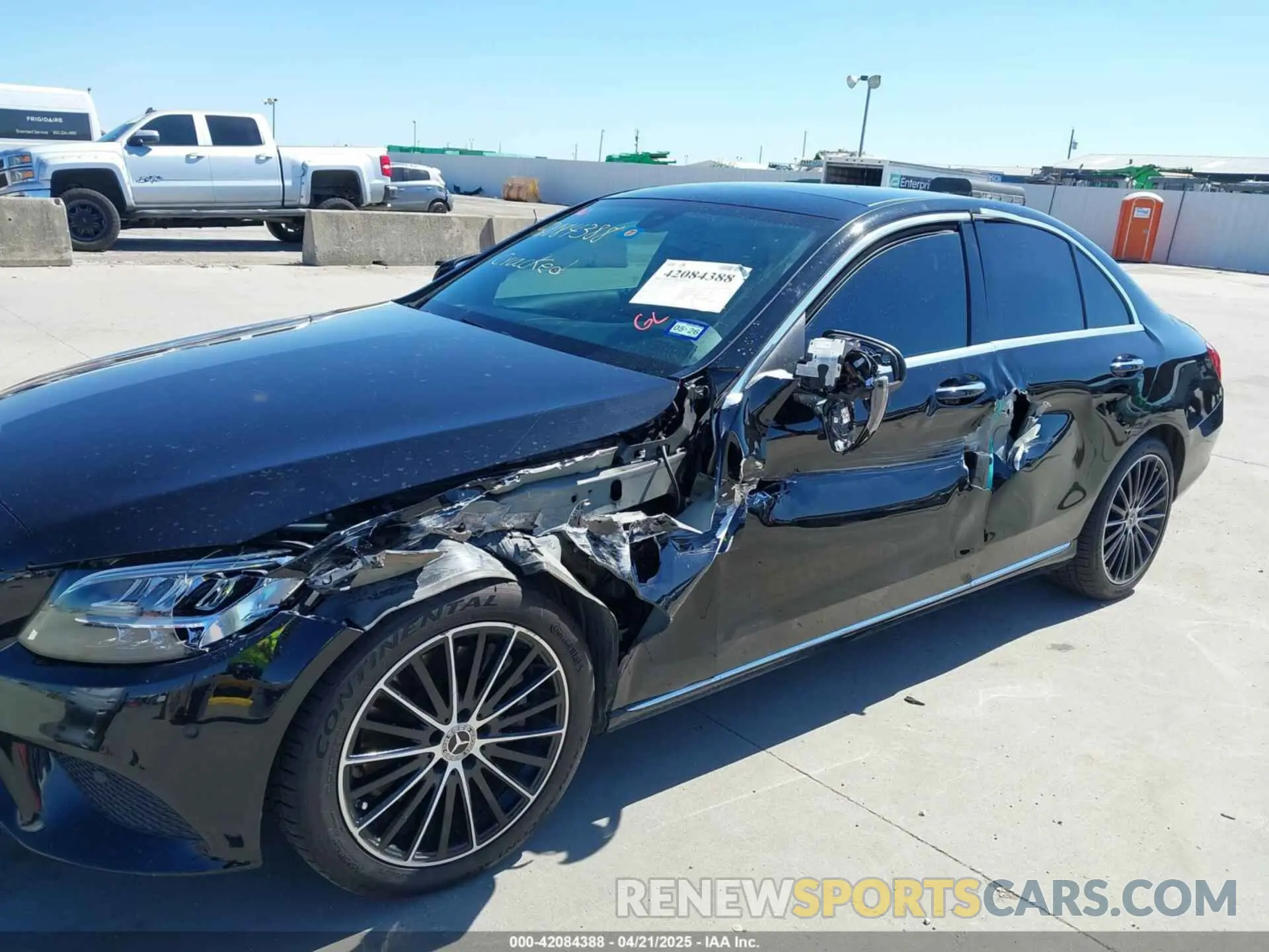 6 Photograph of a damaged car W1KWF8DB0MR618283 MERCEDES-BENZ C 300 2021