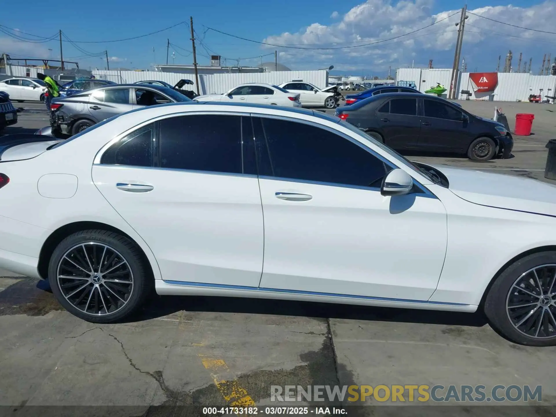 13 Photograph of a damaged car W1KWF8DB0MR635682 MERCEDES-BENZ C 300 2021