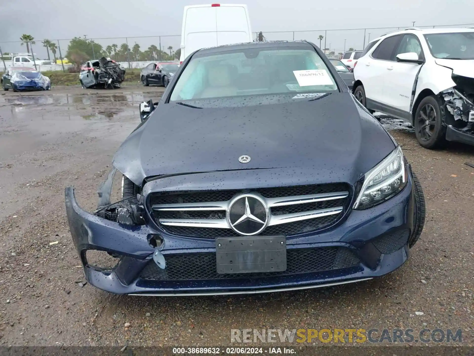 13 Photograph of a damaged car W1KWF8DB1MR610449 MERCEDES-BENZ C 300 2021