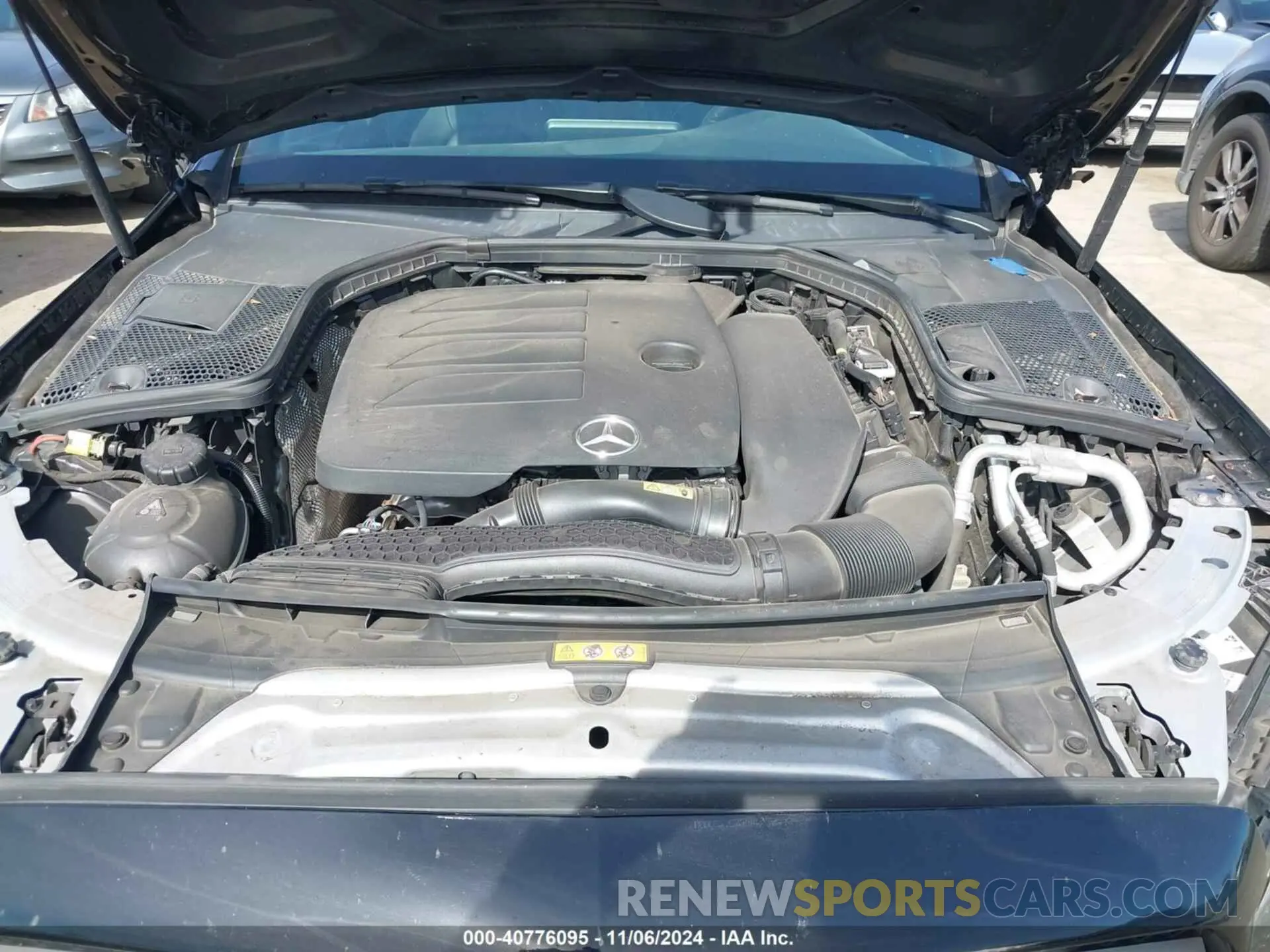 10 Photograph of a damaged car W1KWF8DB1MR628711 MERCEDES-BENZ C 300 2021