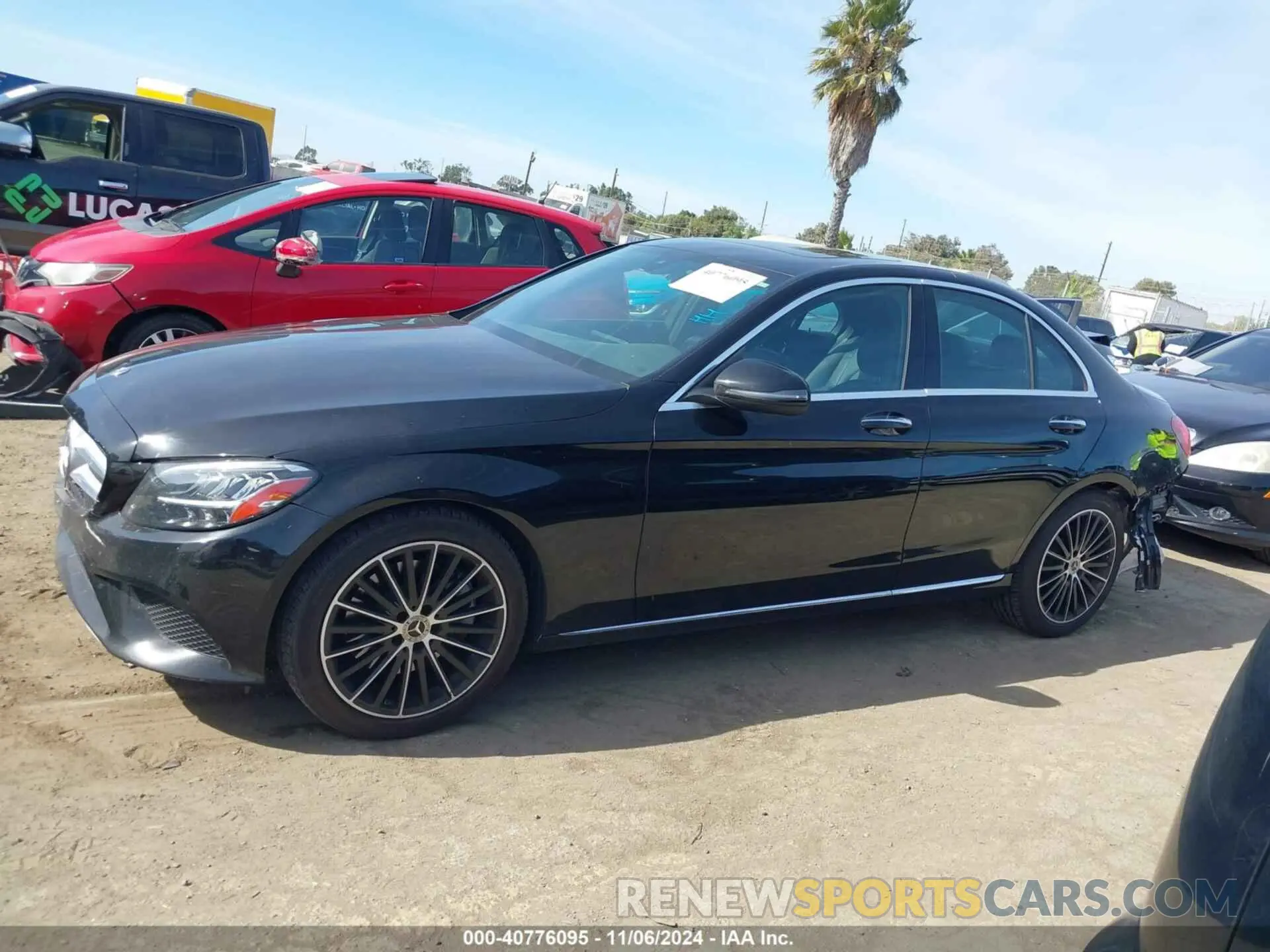 14 Photograph of a damaged car W1KWF8DB1MR628711 MERCEDES-BENZ C 300 2021