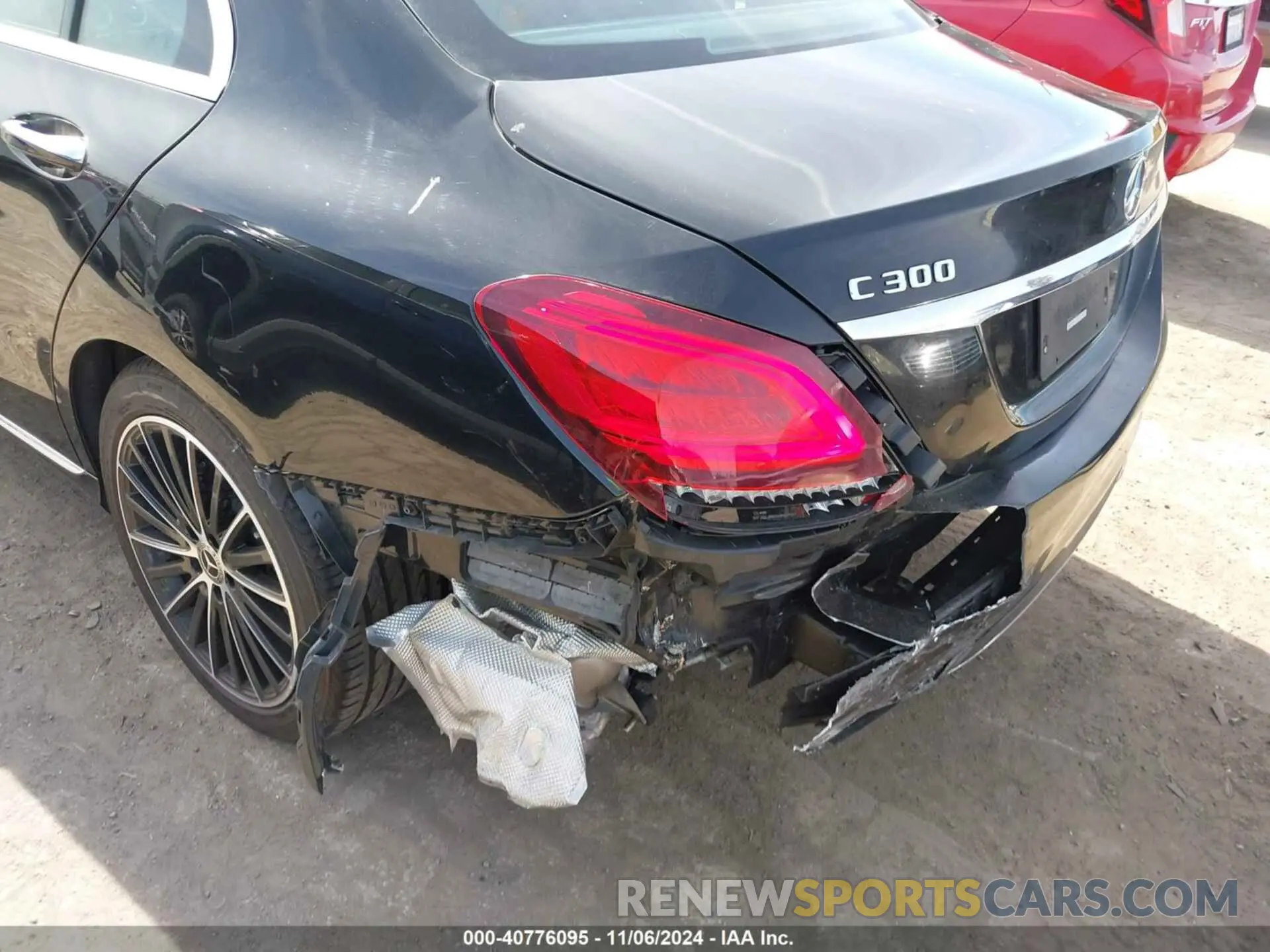6 Photograph of a damaged car W1KWF8DB1MR628711 MERCEDES-BENZ C 300 2021
