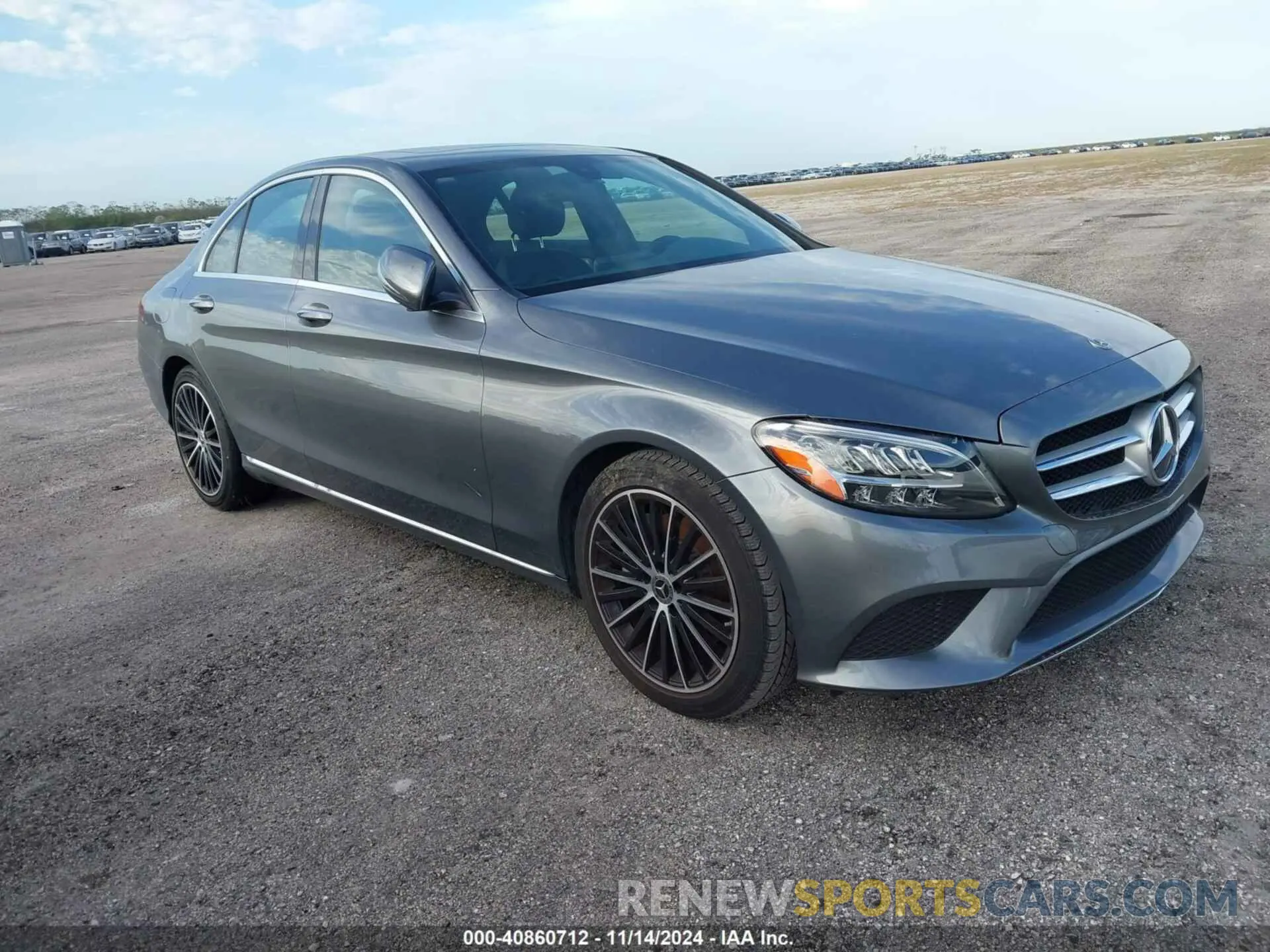 1 Photograph of a damaged car W1KWF8DB3MR627317 MERCEDES-BENZ C 300 2021