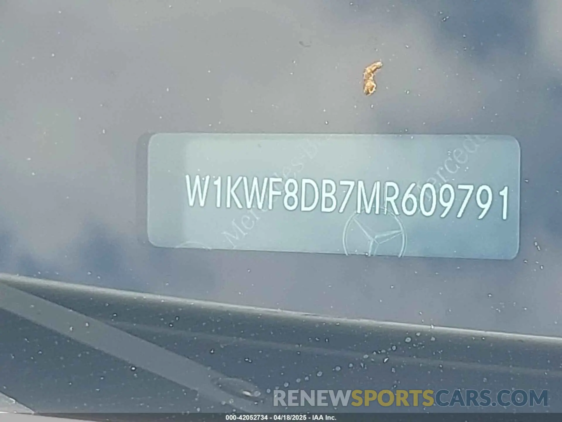 9 Photograph of a damaged car W1KWF8DB7MR609791 MERCEDES-BENZ C 300 2021