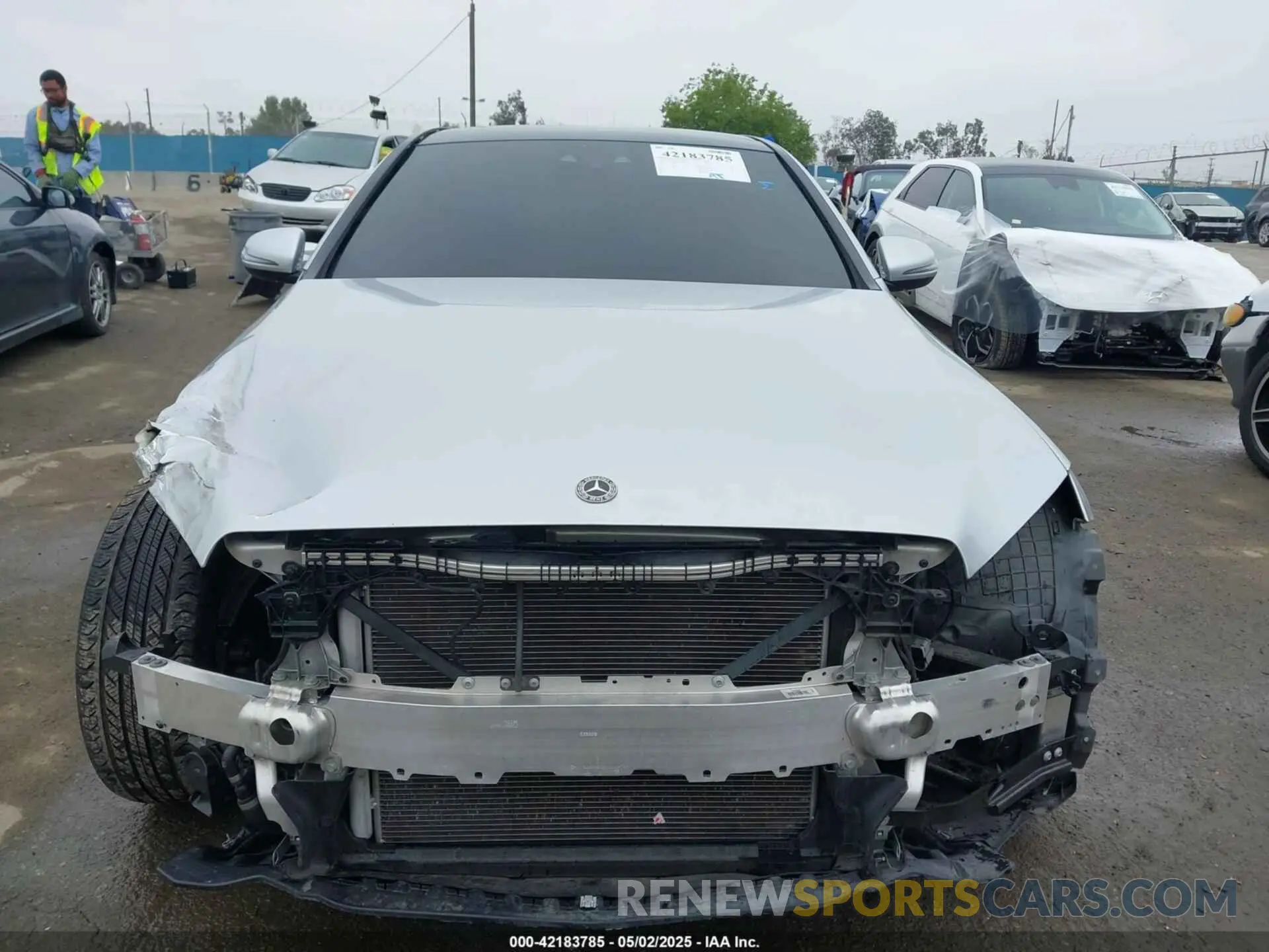 13 Photograph of a damaged car W1KWF8DB7MR647862 MERCEDES-BENZ C 300 2021