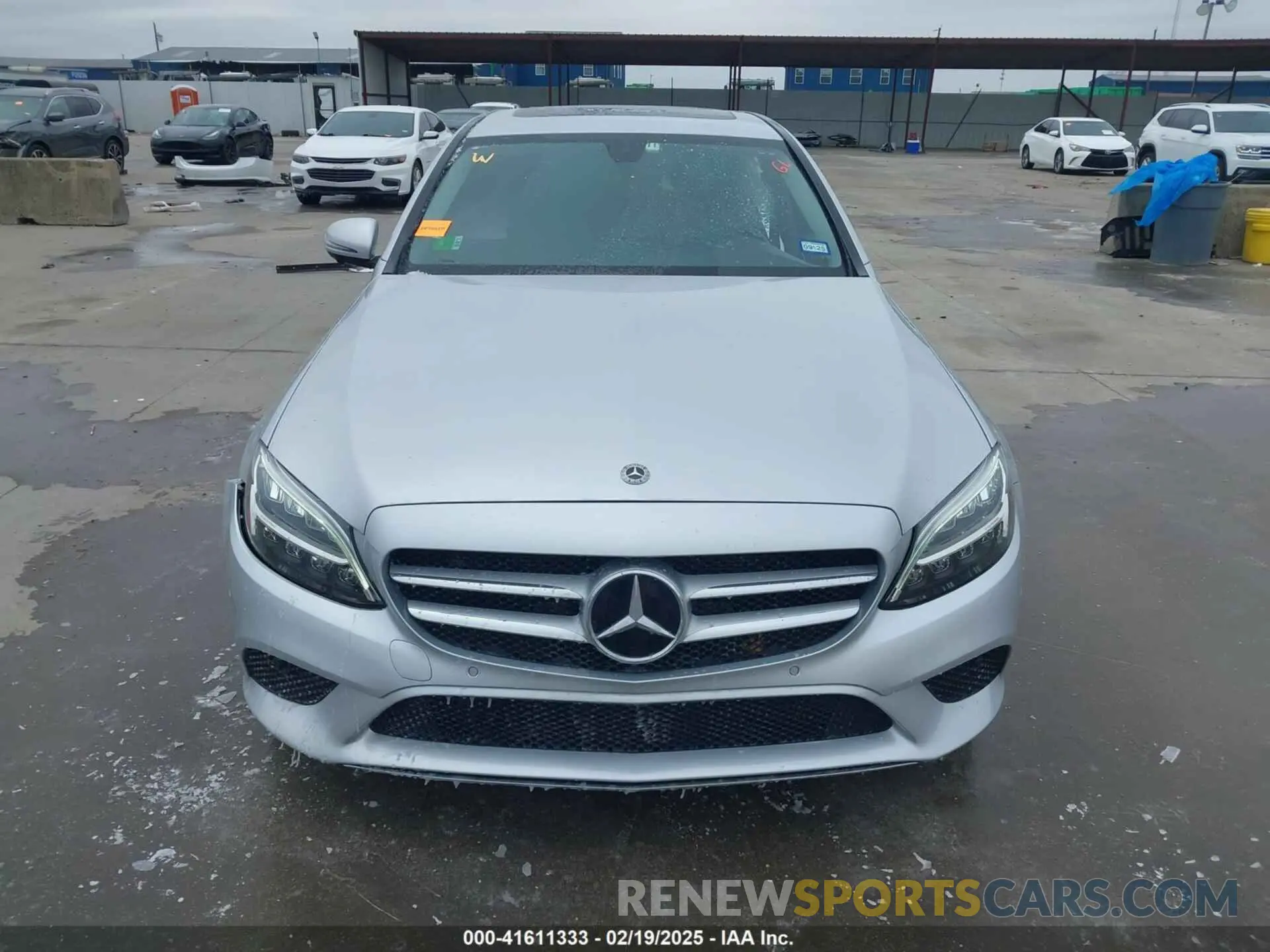 13 Photograph of a damaged car W1KWF8DB8MR635817 MERCEDES-BENZ C 300 2021