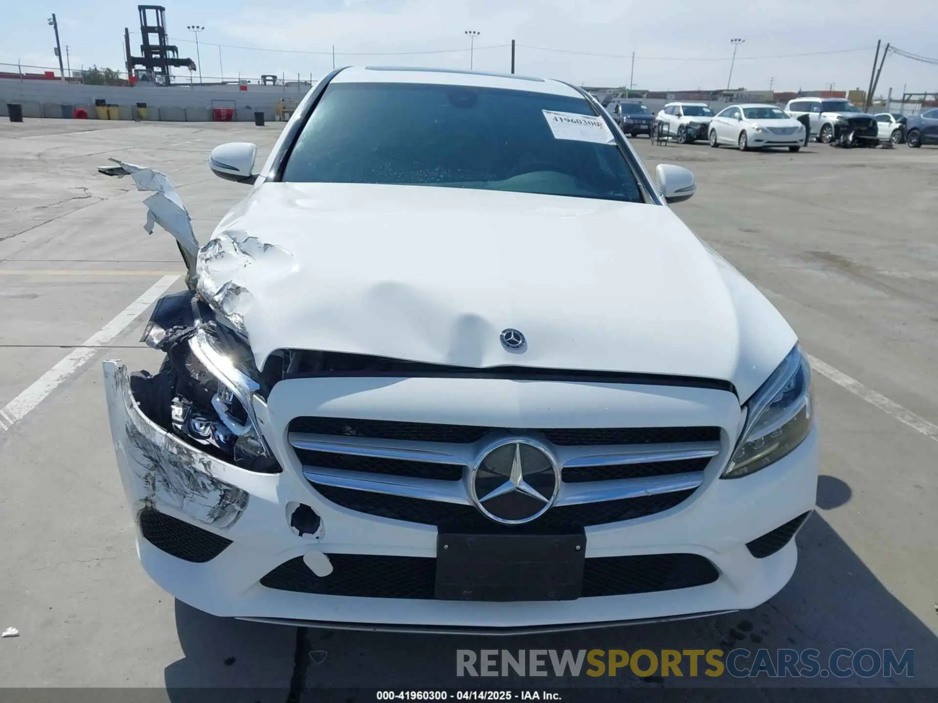 13 Photograph of a damaged car W1KWF8DB9MR611445 MERCEDES-BENZ C 300 2021