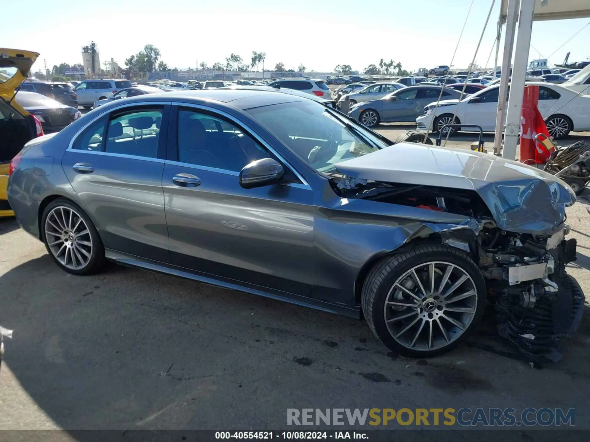 13 Photograph of a damaged car W1KWF8DB9MR616208 MERCEDES-BENZ C 300 2021