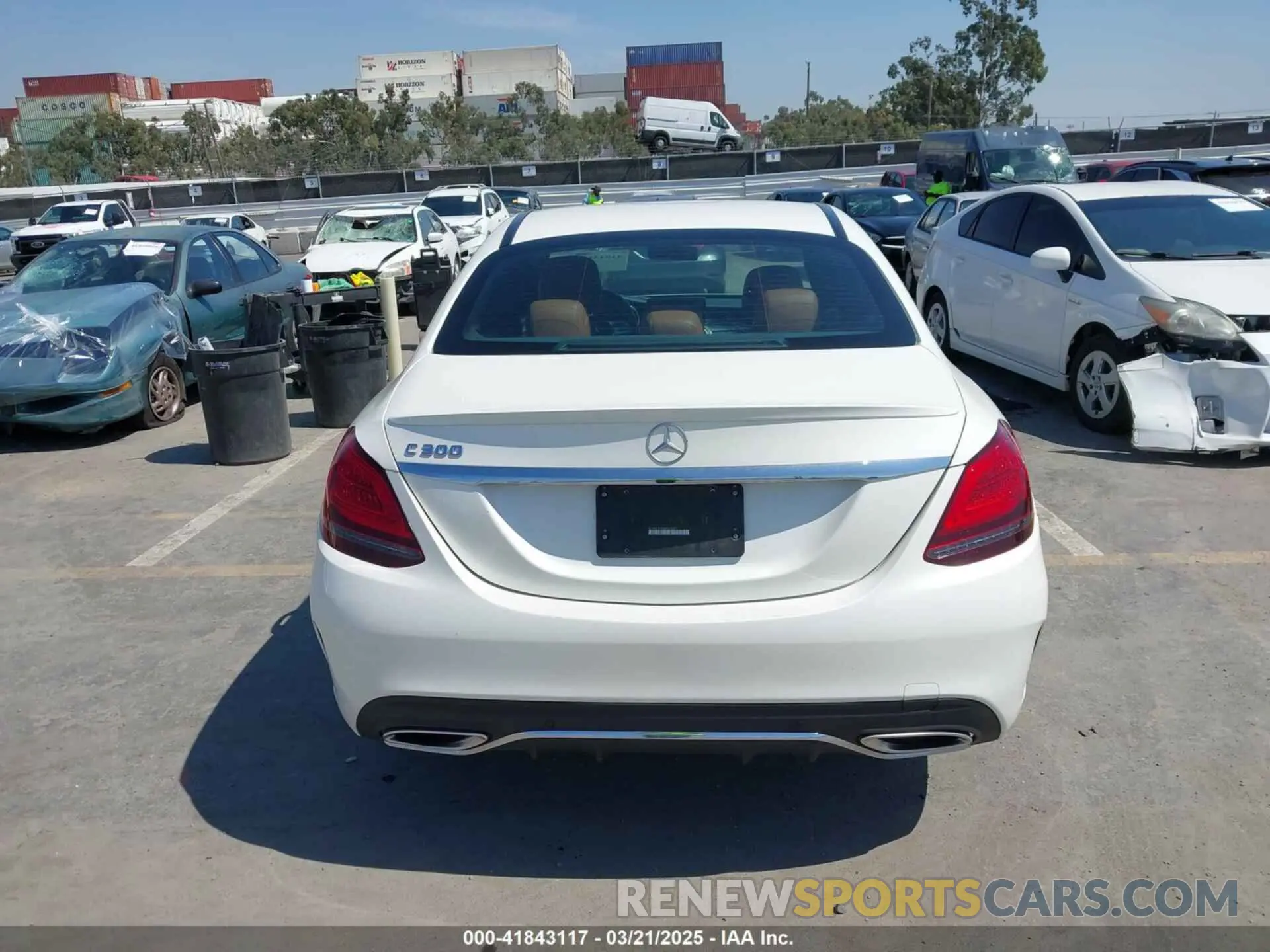 16 Photograph of a damaged car W1KWF8DBXMR625290 MERCEDES-BENZ C 300 2021