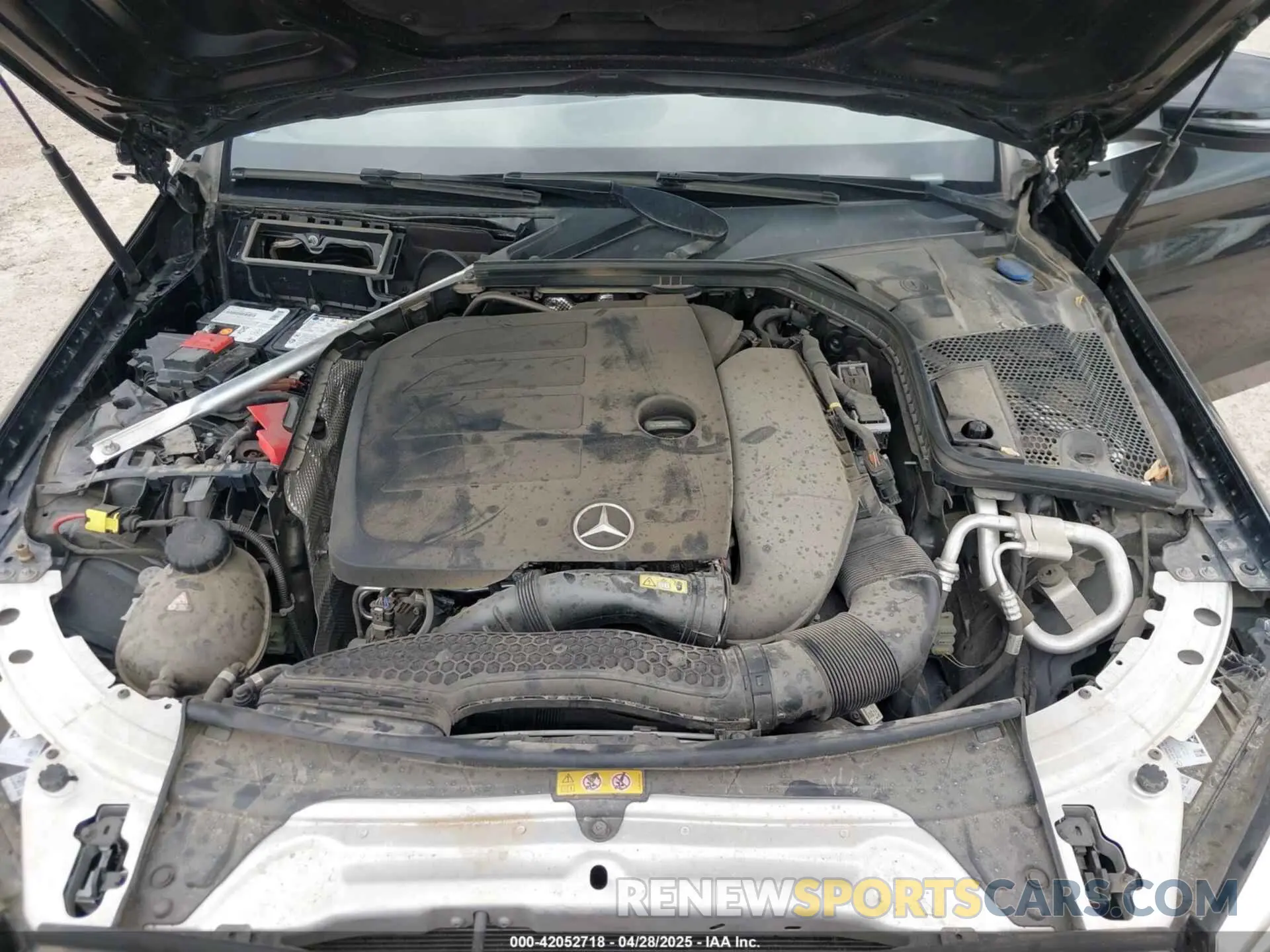 10 Photograph of a damaged car W1KWF8DBXMR629291 MERCEDES-BENZ C 300 2021