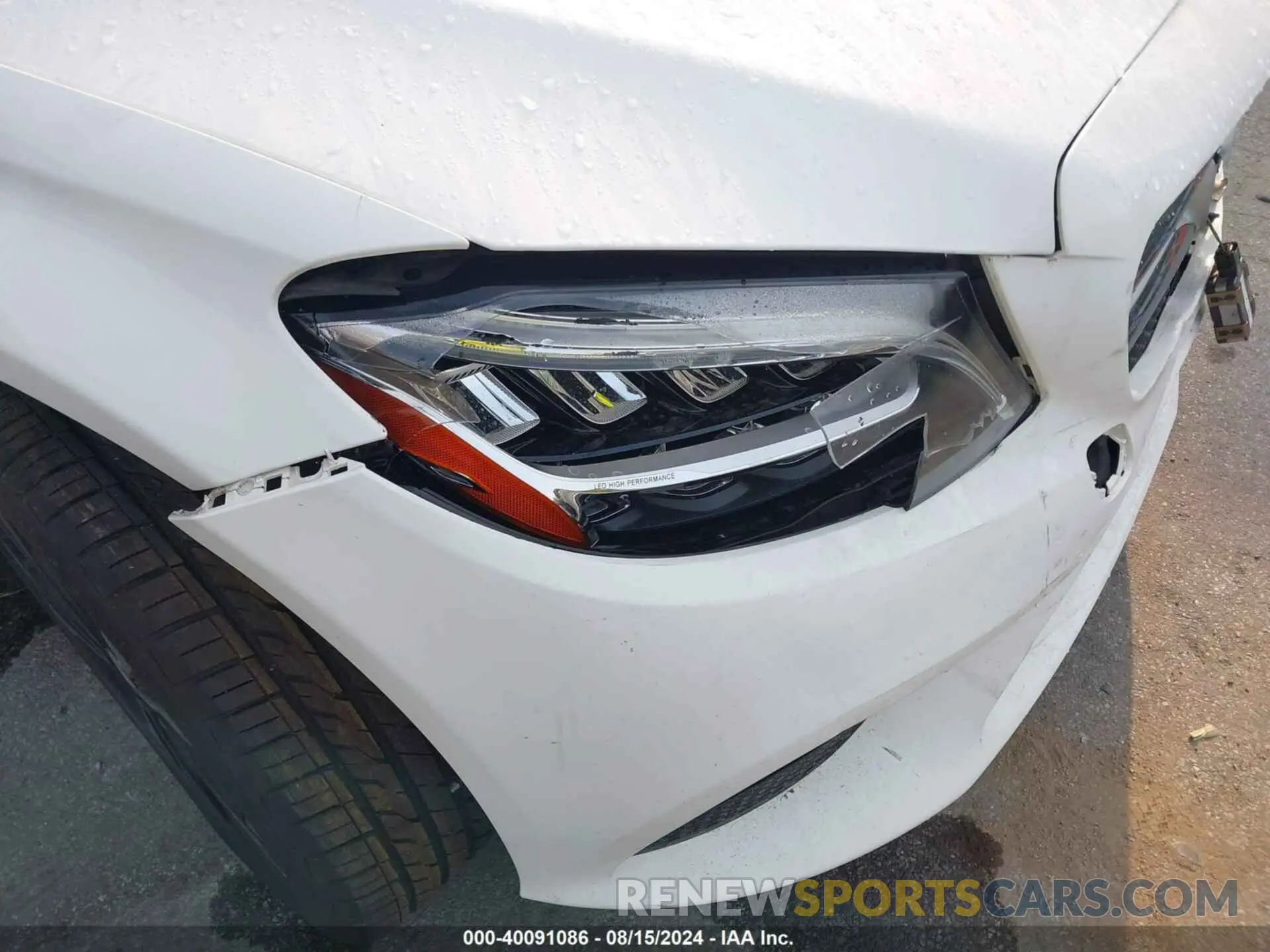 6 Photograph of a damaged car W1KWF8EB2MR637075 MERCEDES-BENZ C 300 2021