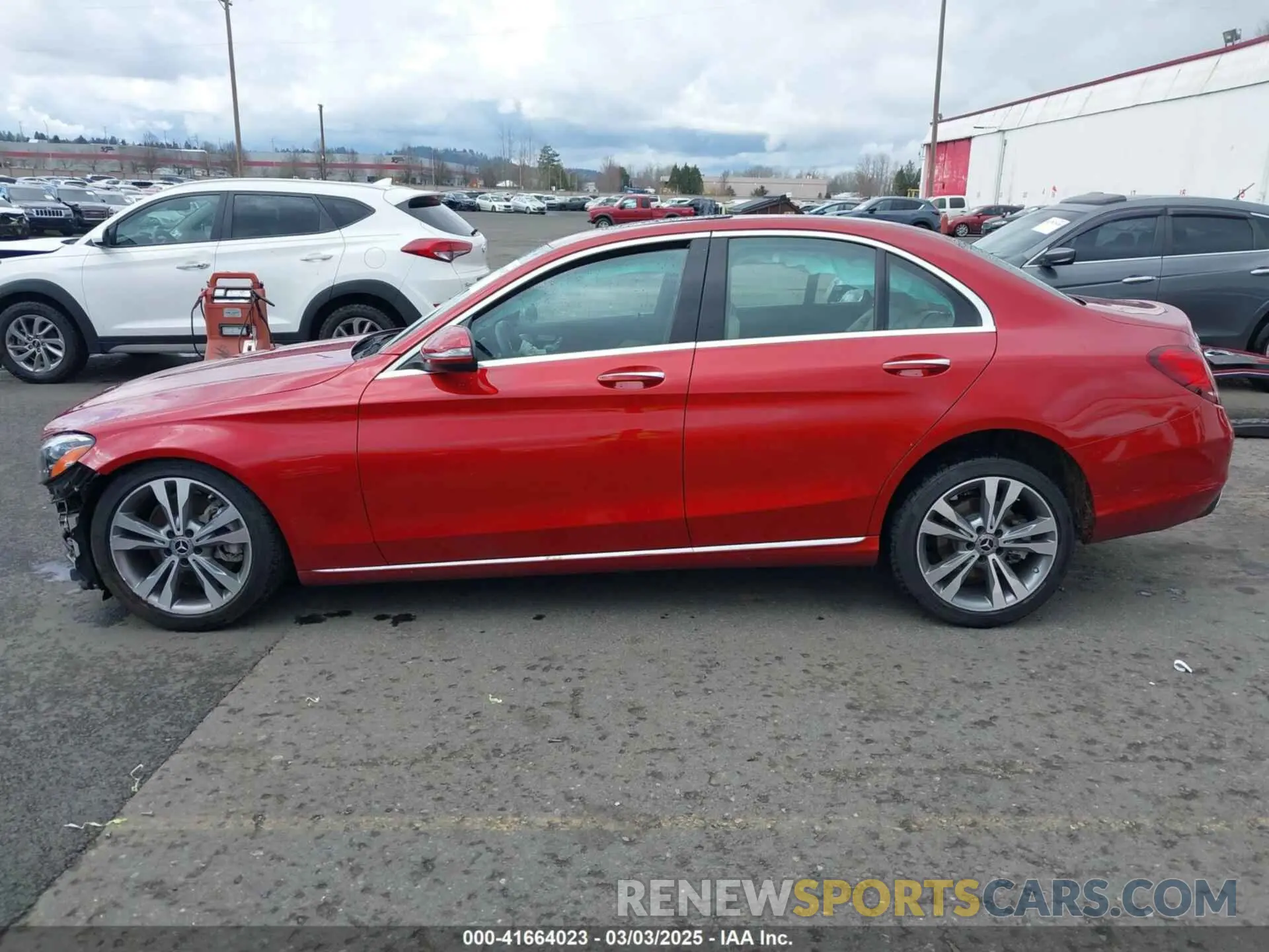 15 Photograph of a damaged car W1KWF8EB5MR622425 MERCEDES-BENZ C 300 2021