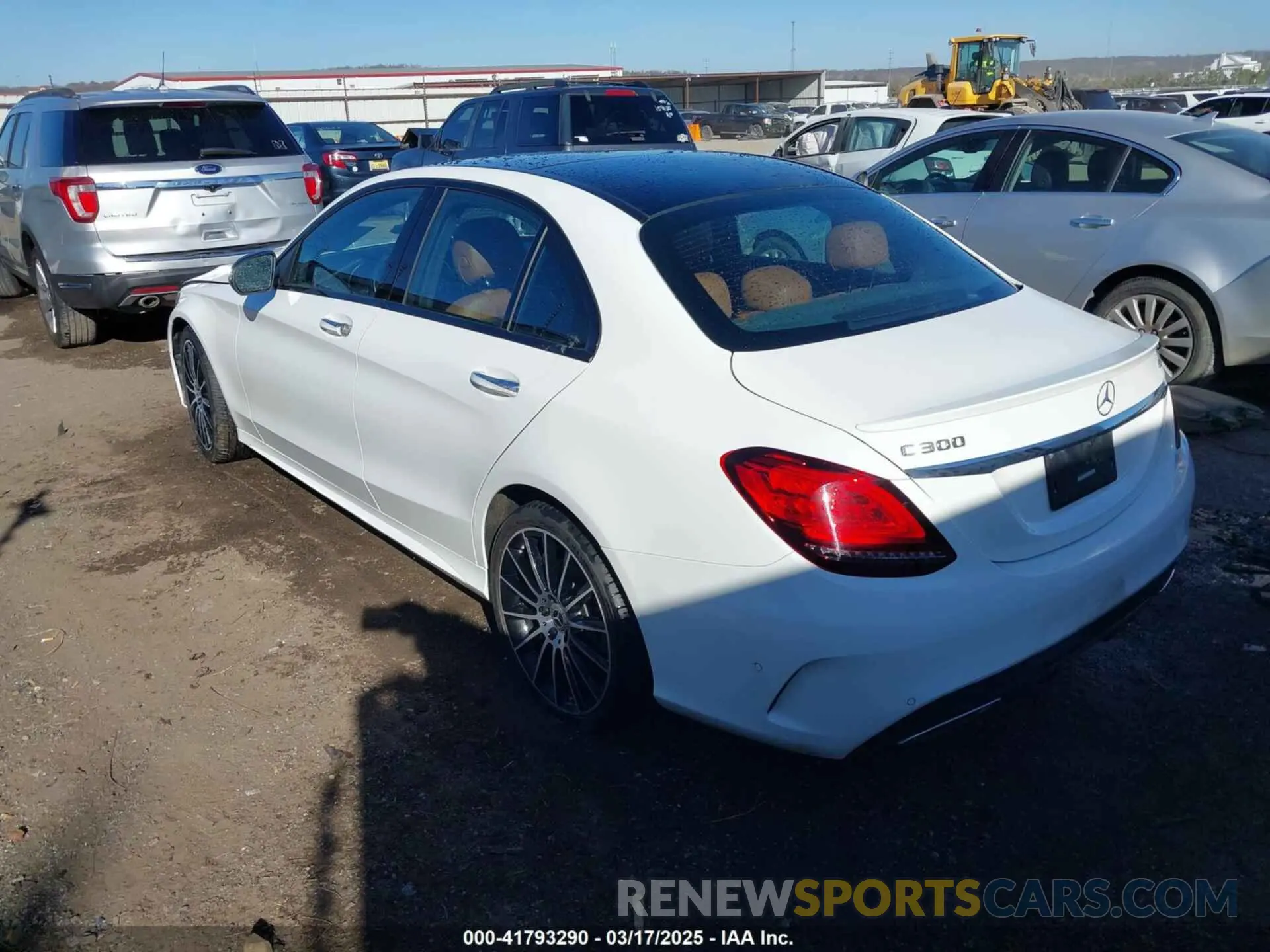3 Photograph of a damaged car W1KWF8EBXMR605717 MERCEDES-BENZ C 300 2021