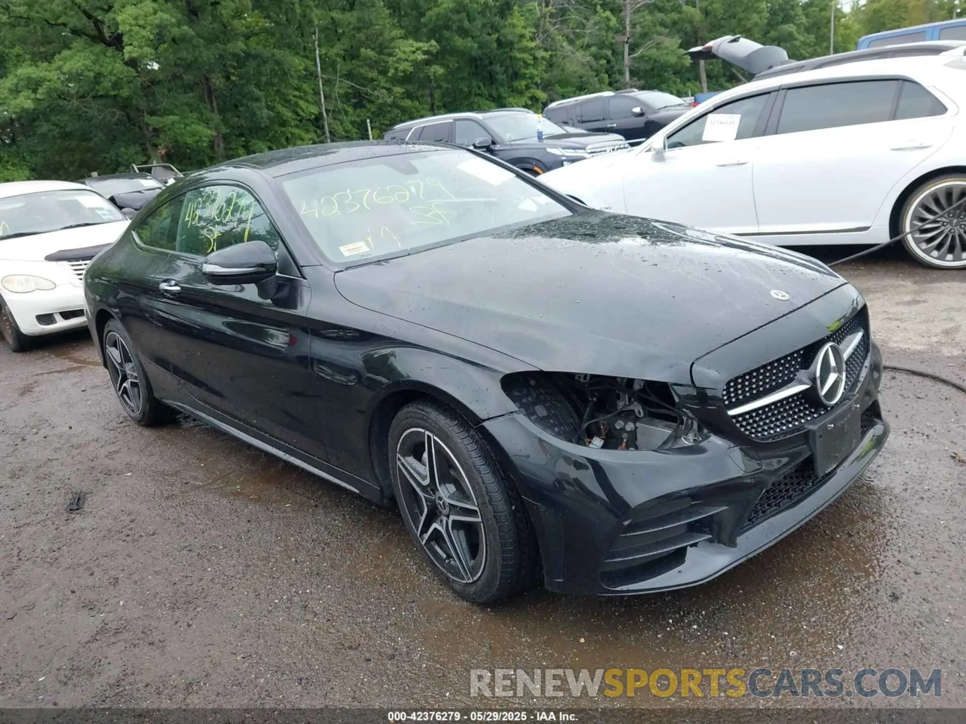 1 Photograph of a damaged car W1KWJ8EB5MG092130 MERCEDES-BENZ C 300 2021