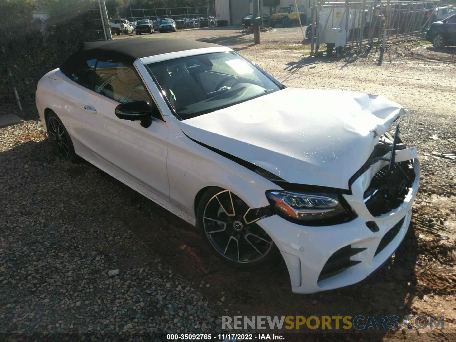 1 Photograph of a damaged car W1KWK8DB3MG083540 MERCEDES-BENZ C 300 2021