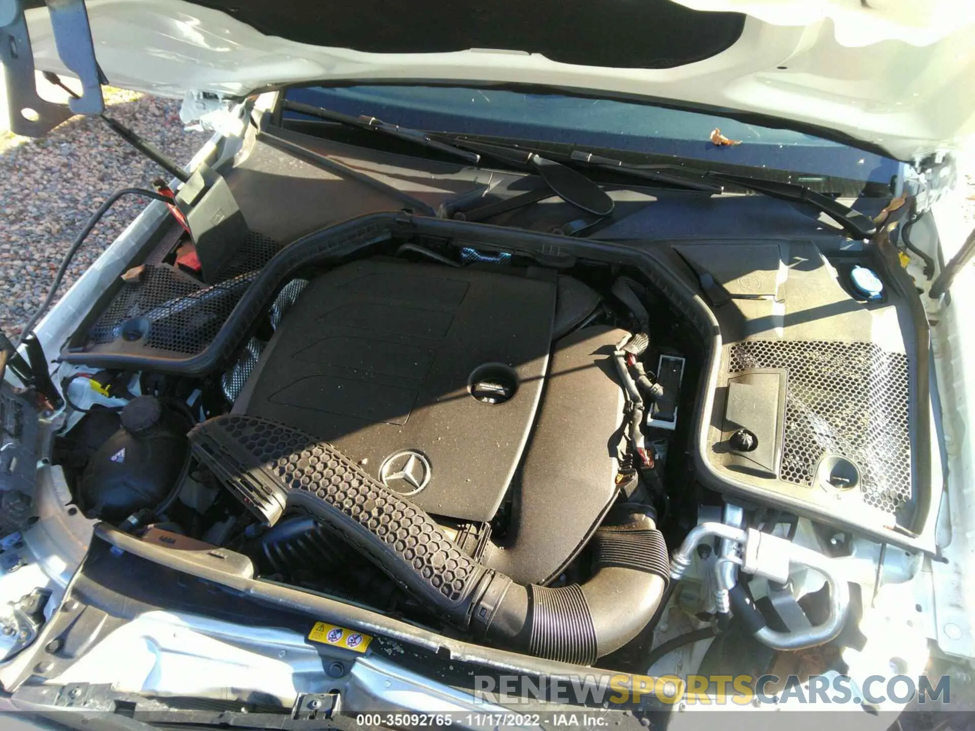 10 Photograph of a damaged car W1KWK8DB3MG083540 MERCEDES-BENZ C 300 2021