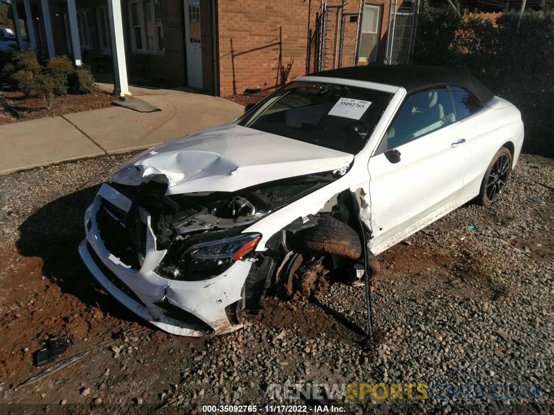 2 Photograph of a damaged car W1KWK8DB3MG083540 MERCEDES-BENZ C 300 2021