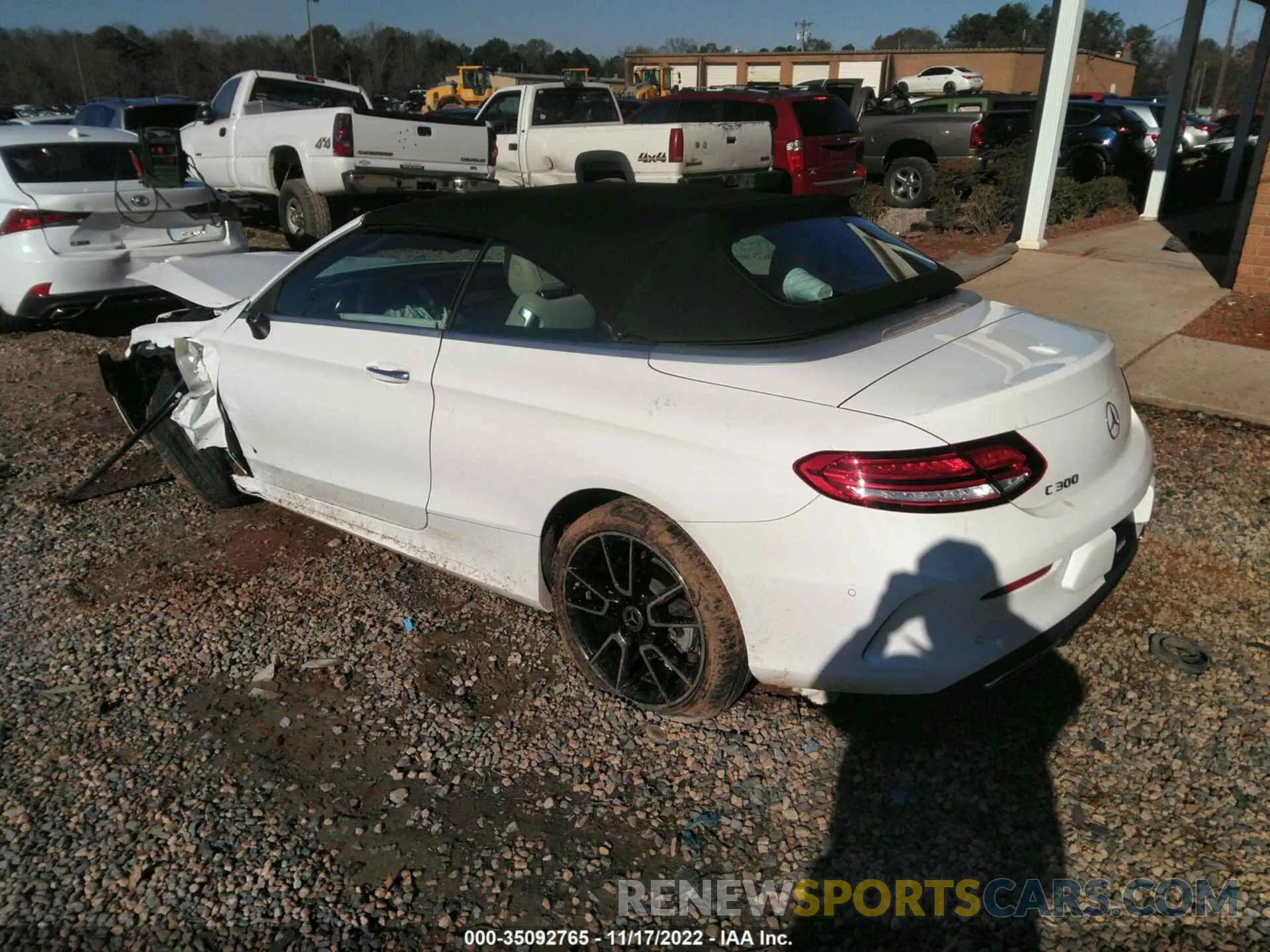3 Photograph of a damaged car W1KWK8DB3MG083540 MERCEDES-BENZ C 300 2021
