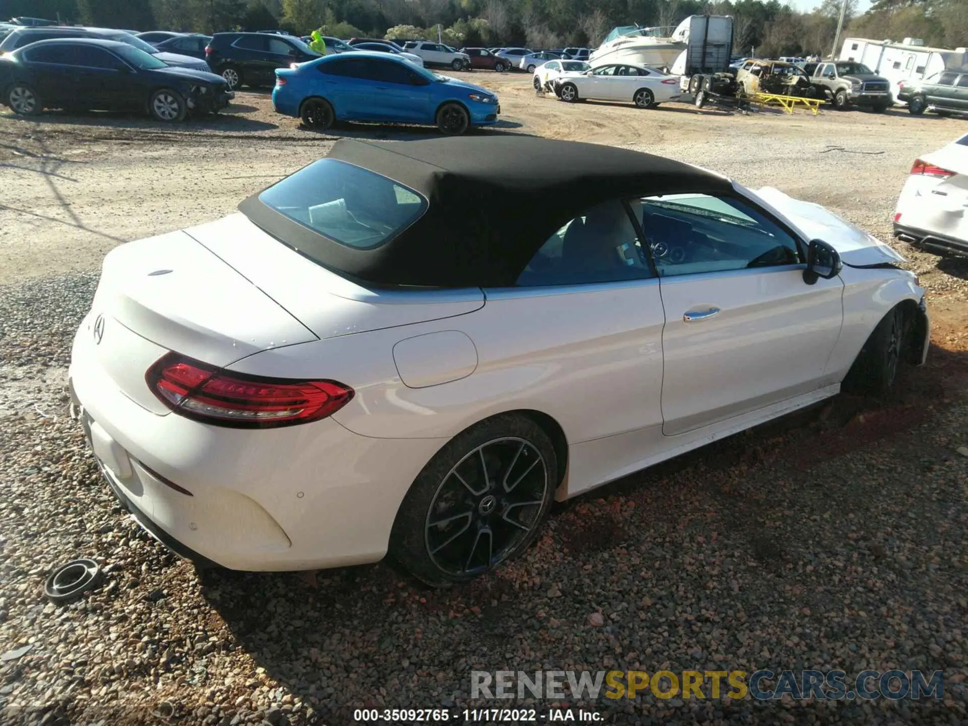 4 Photograph of a damaged car W1KWK8DB3MG083540 MERCEDES-BENZ C 300 2021