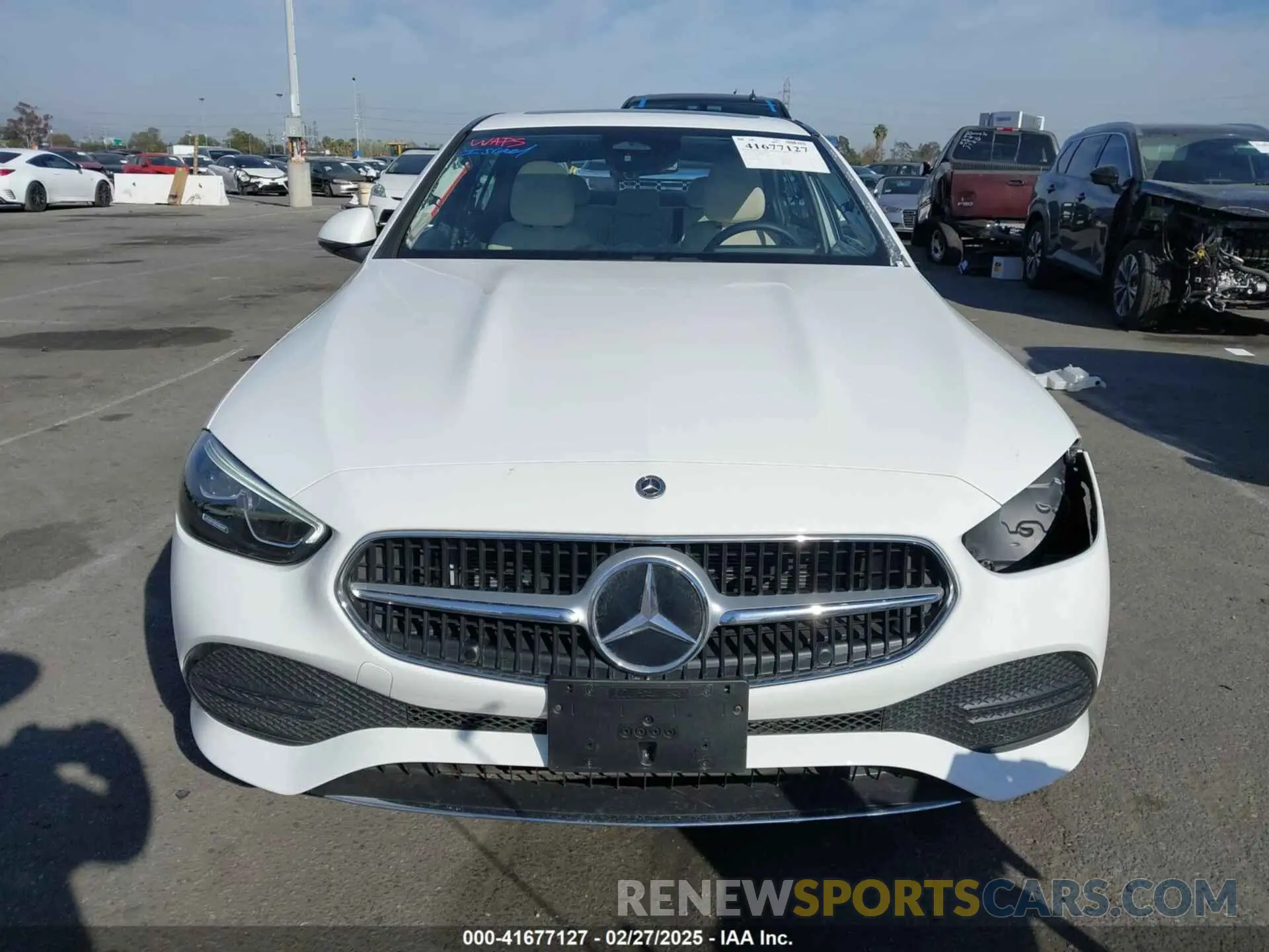 13 Photograph of a damaged car W1KAF4GB0NR020372 MERCEDES-BENZ C 300 2022