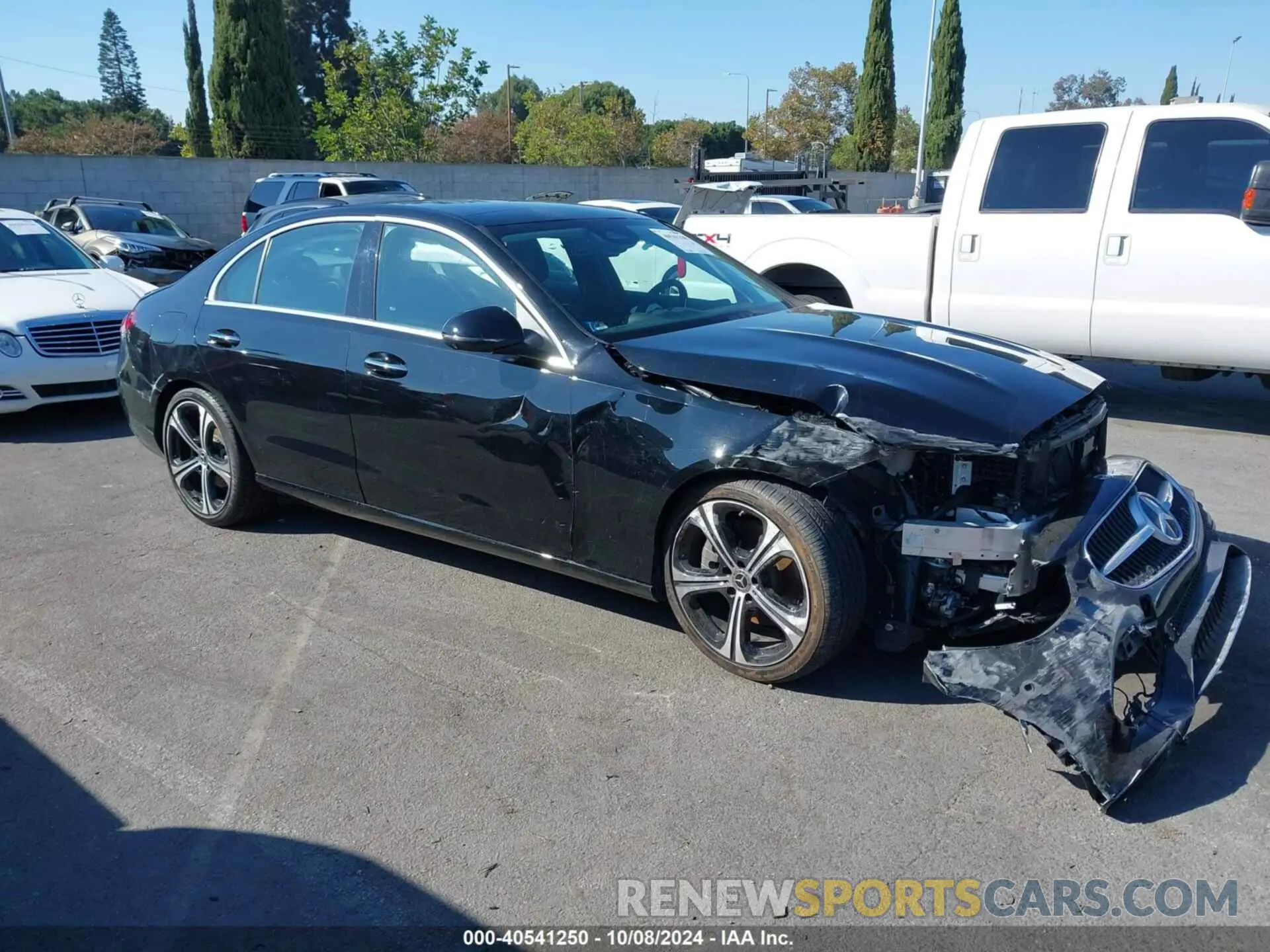 1 Photograph of a damaged car W1KAF4GB2NR063093 MERCEDES-BENZ C 300 2022