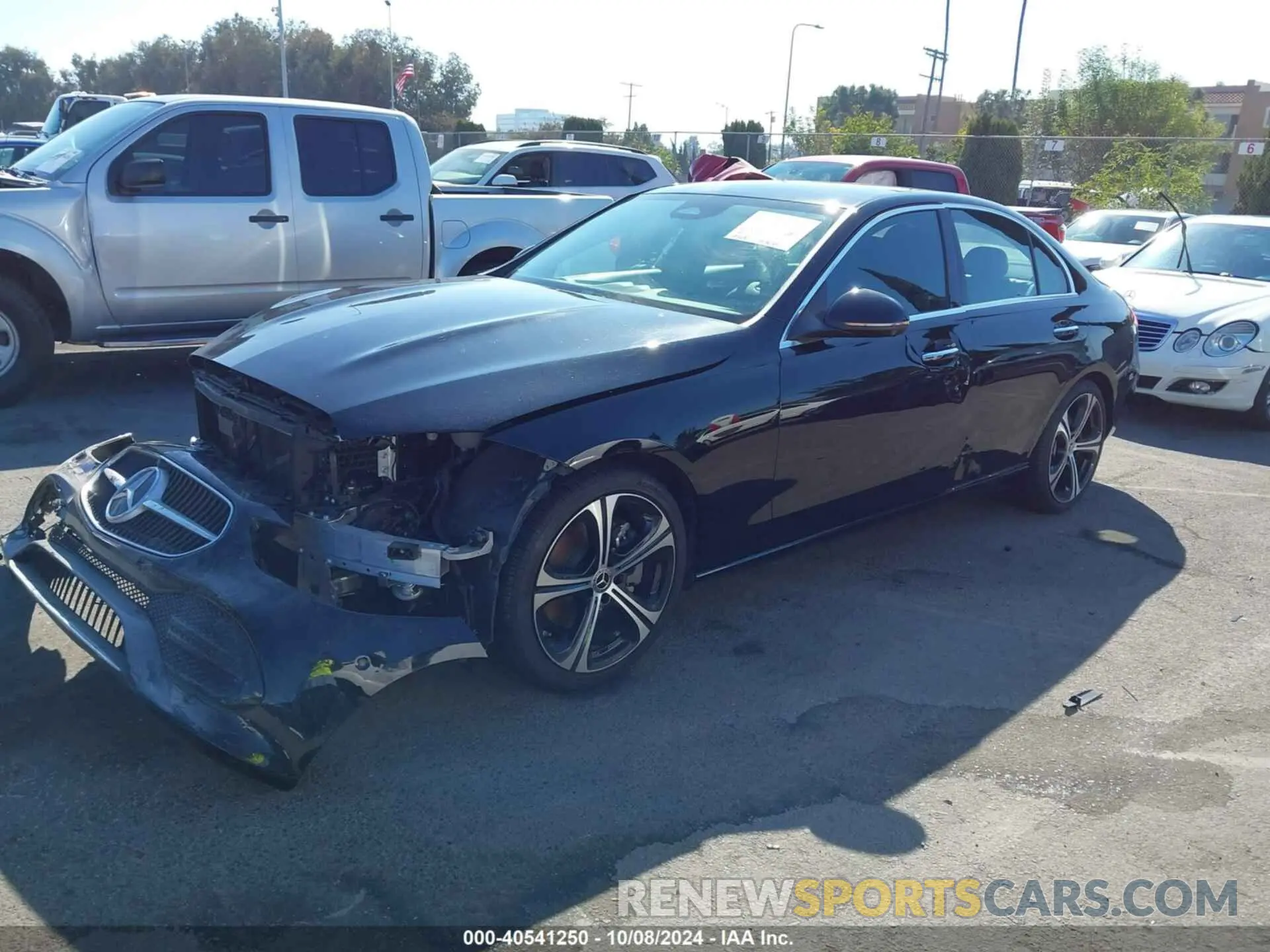2 Photograph of a damaged car W1KAF4GB2NR063093 MERCEDES-BENZ C 300 2022