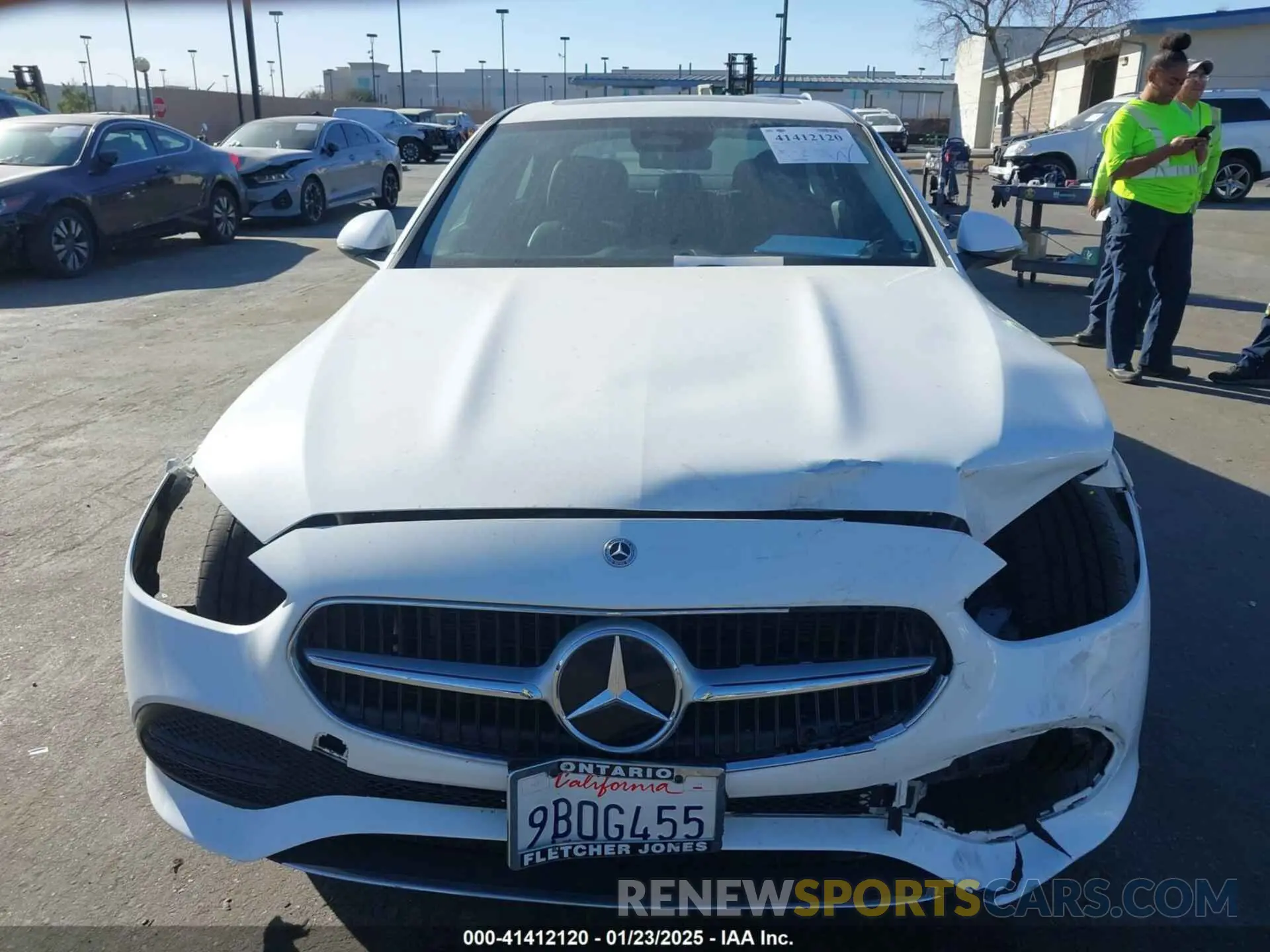 13 Photograph of a damaged car W1KAF4GB4NR020021 MERCEDES-BENZ C 300 2022