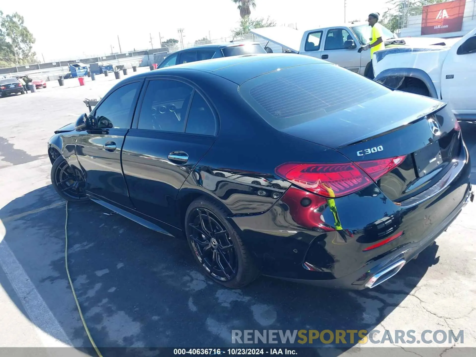 3 Photograph of a damaged car W1KAF4GB4NR064794 MERCEDES-BENZ C 300 2022