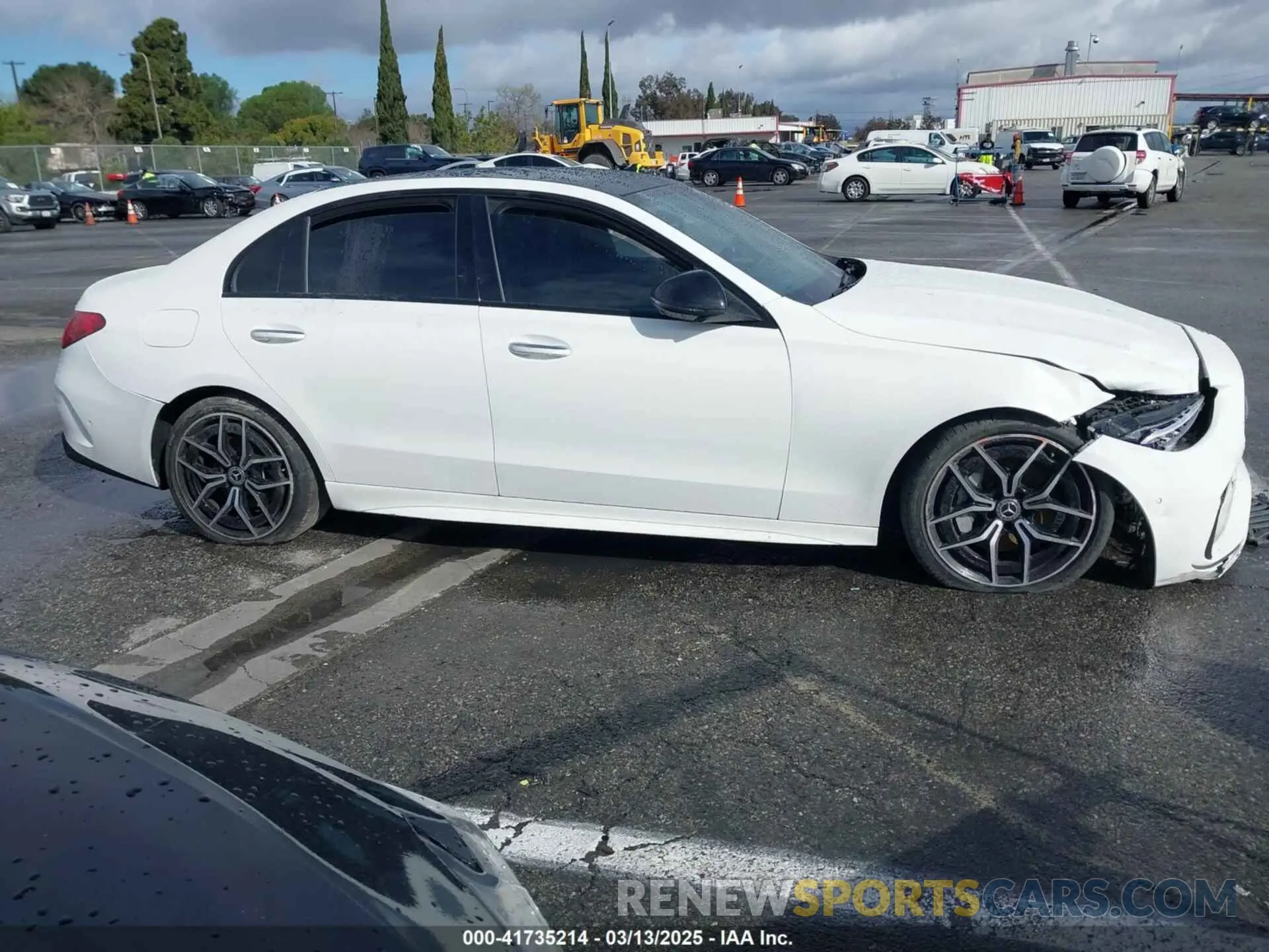 13 Photograph of a damaged car W1KAF4GB6NR018013 MERCEDES-BENZ C 300 2022