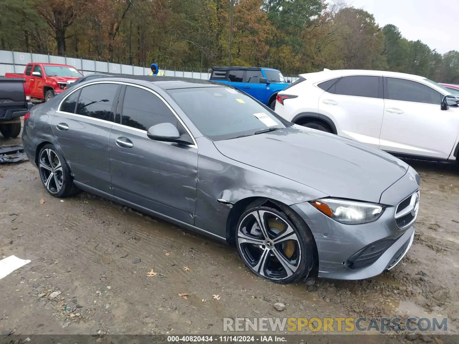1 Photograph of a damaged car W1KAF4GB8NR009846 MERCEDES-BENZ C 300 2022