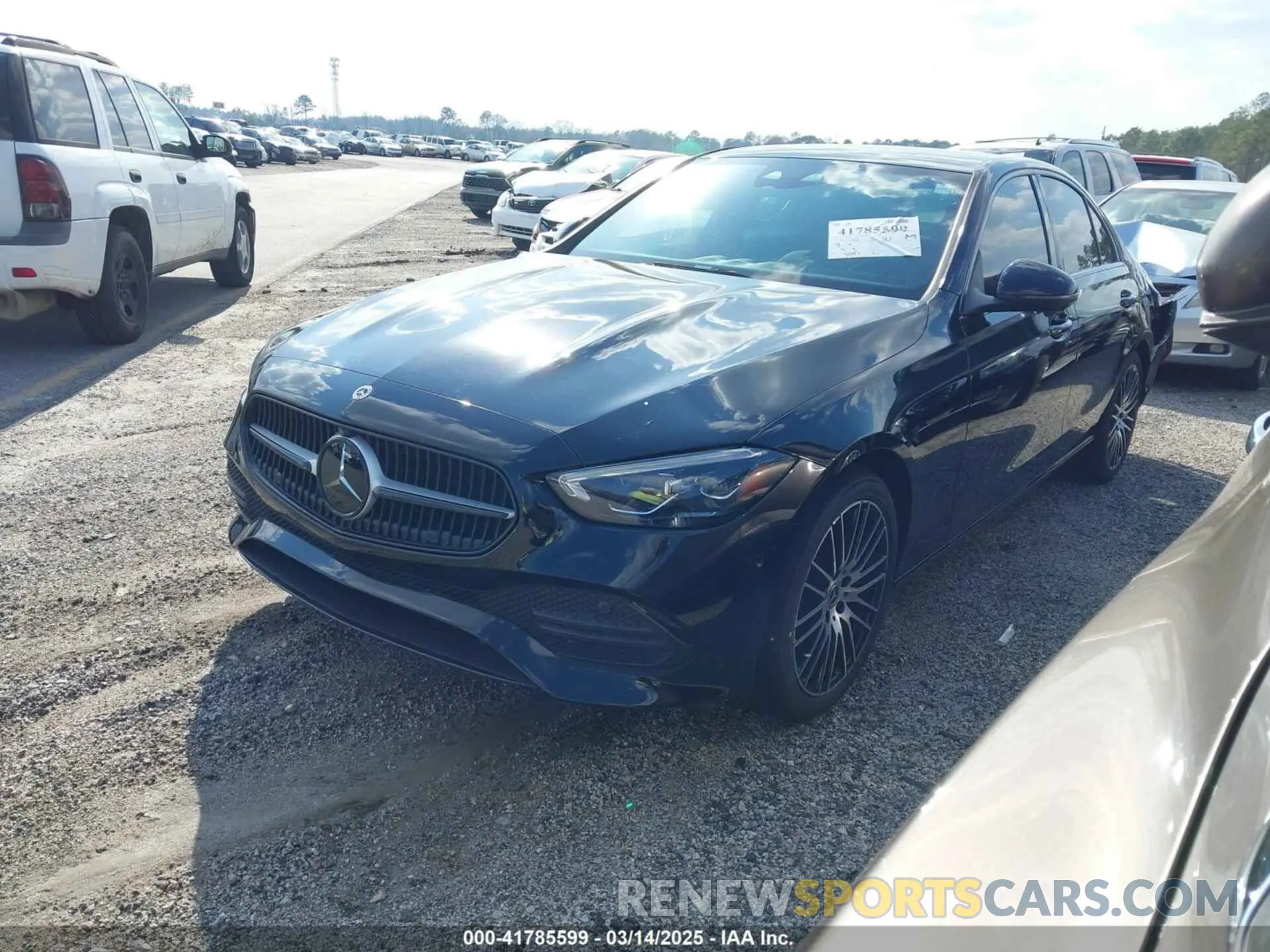 2 Photograph of a damaged car W1KAF4GB8NR047335 MERCEDES-BENZ C 300 2022