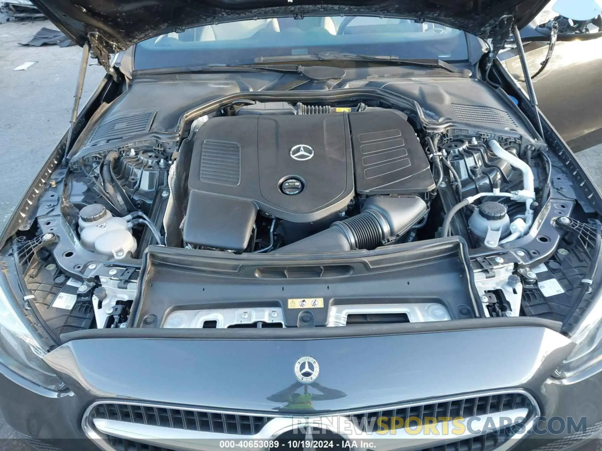 10 Photograph of a damaged car W1KAF4GBXNR055713 MERCEDES-BENZ C 300 2022